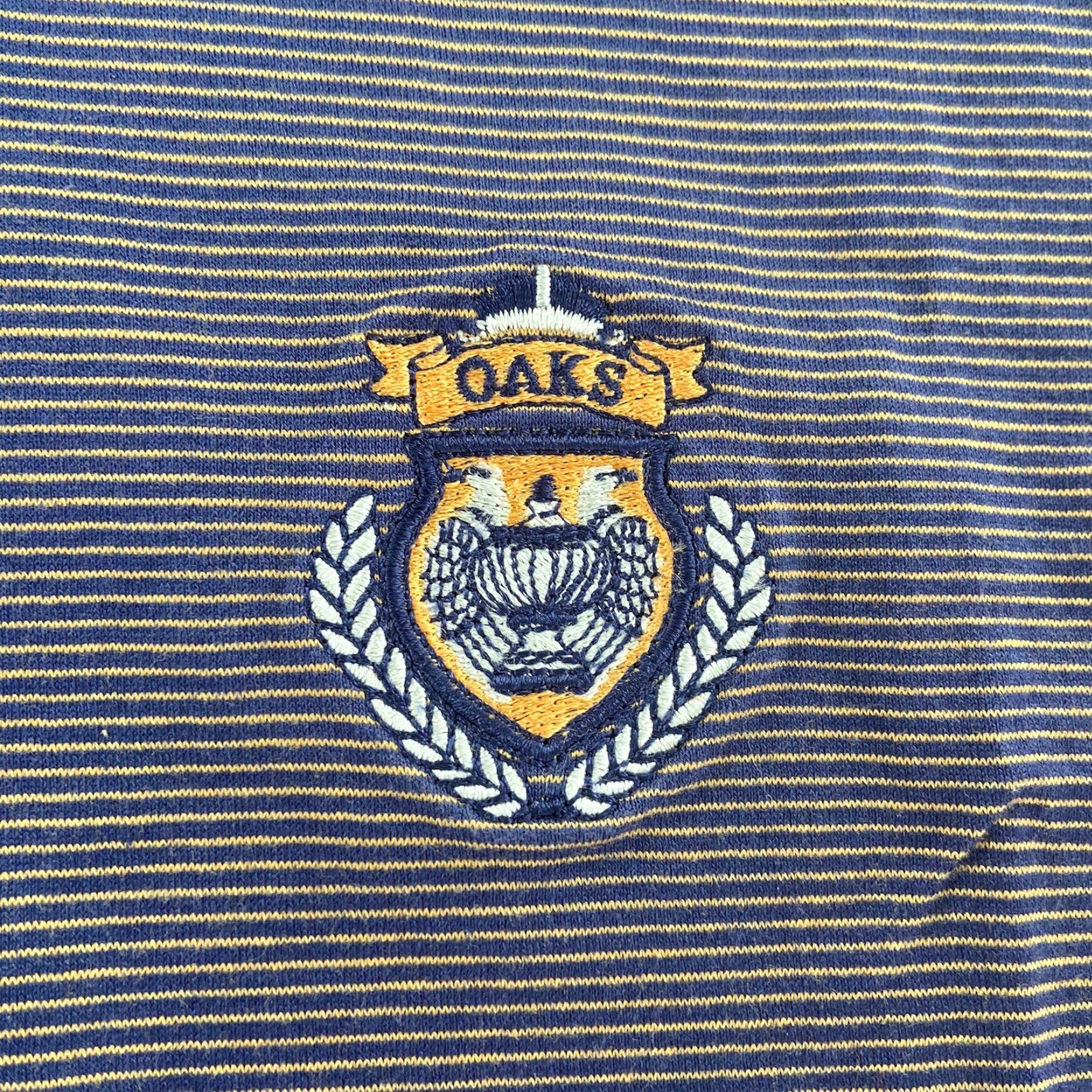 Peter Millar VINTAGE Peter Millar Polo Shirt Adult Medium Purple Striped Cotton Golf Logo Eagle 90s Mens Size US M / EU 48-50 / 2 - 4 Thumbnail