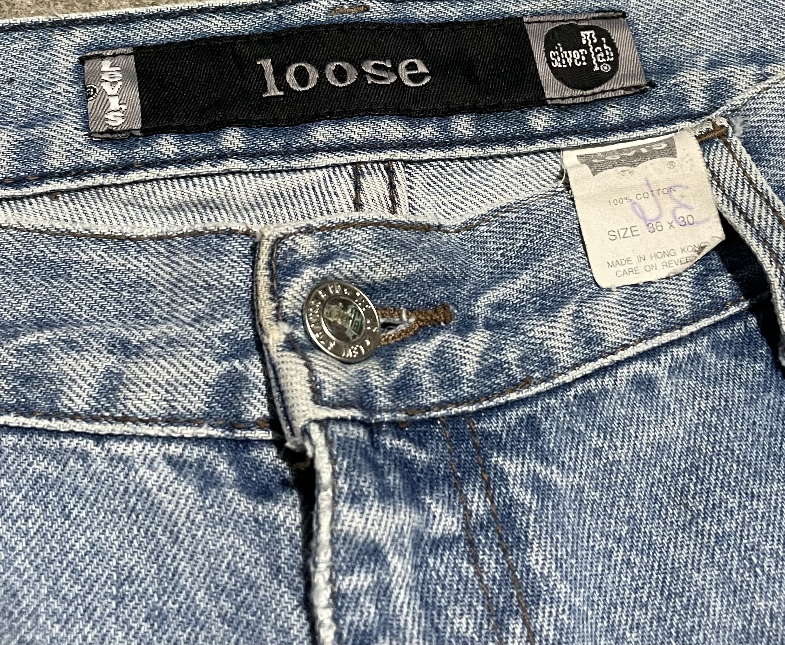Levi's × Levi's Vintage Clothing × Vintage Vintage Levis Silvertab Loose Pants Size US 35 - 3 Thumbnail