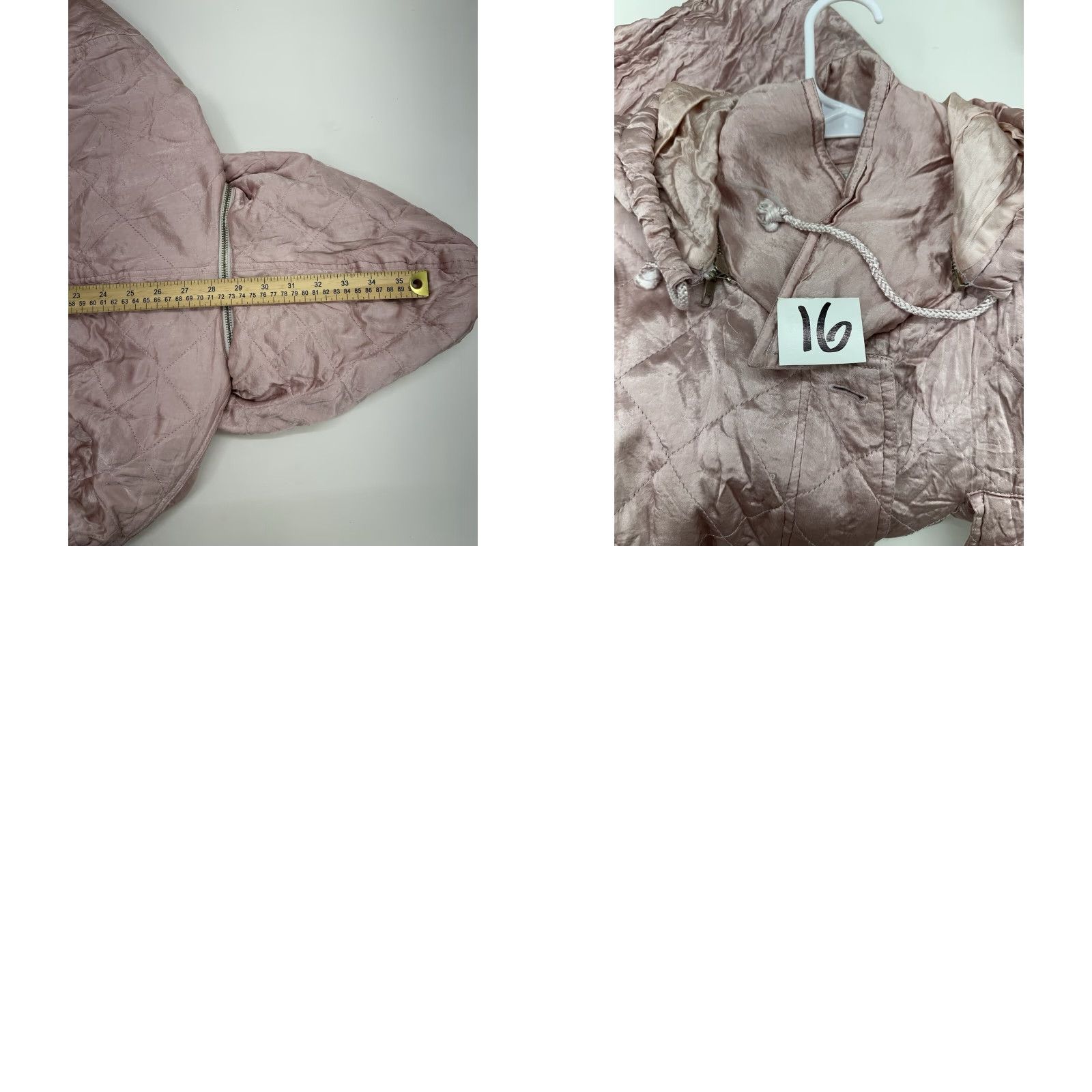 Vintage VINTAGE Cambridge Collection Womens Jacket Size Medium Pink Button Up Hooded Silky Size M / US 6-8 / IT 42-44 - 9 Thumbnail