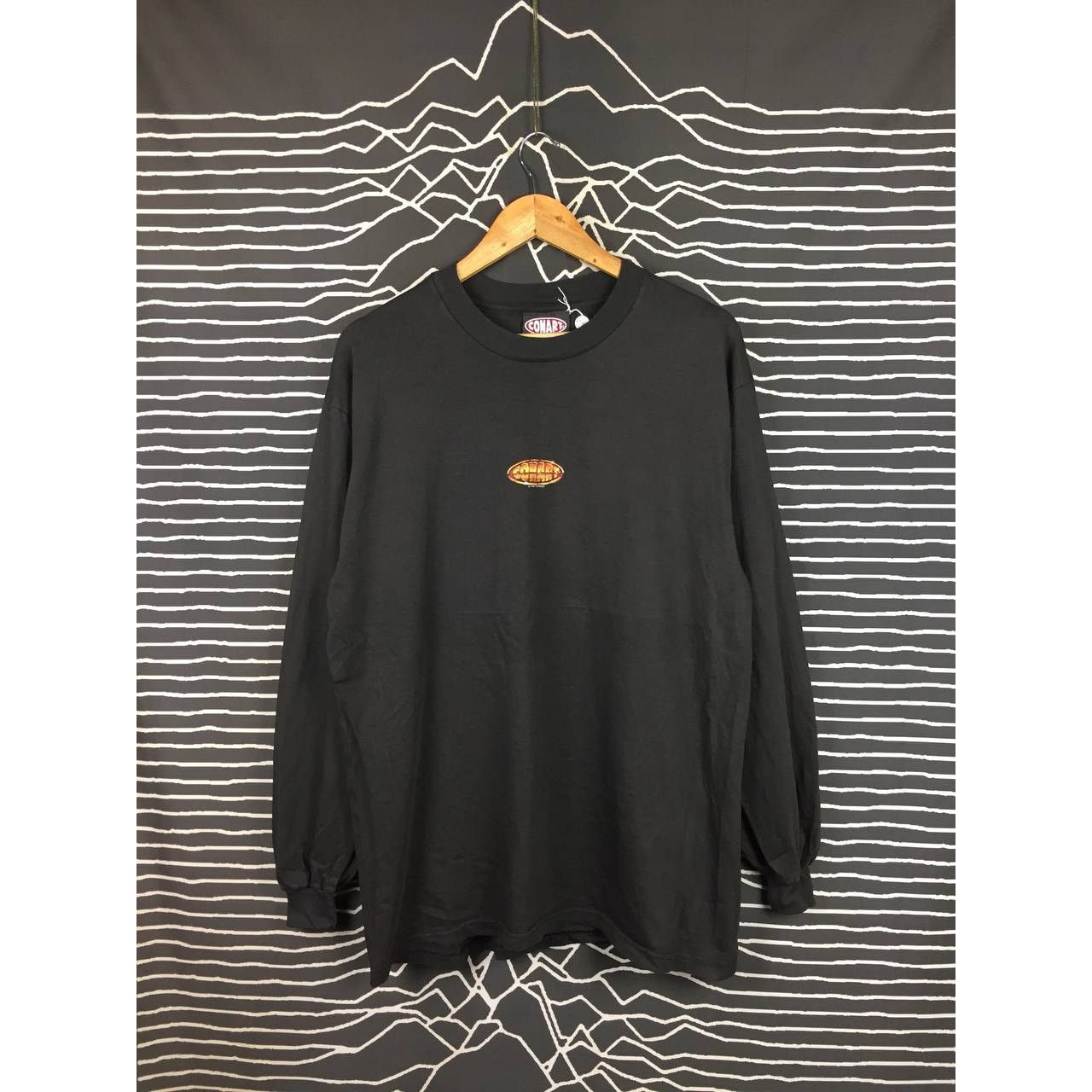 Vintage Vtg 90s CONART OG Logo Hip Hop Streetwear Long Sleeve Tee Size US L / EU 52-54 / 3 - 2 Thumbnail