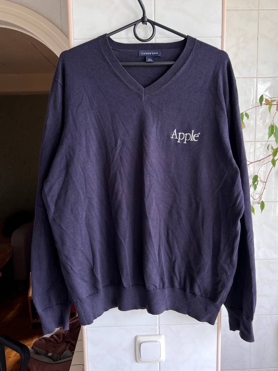 Apple Vintage Apple Computer Knit Wear Sweater Pullover 2000s Sz L Size US L / EU 52-54 / 3 - 1 Thumbnail