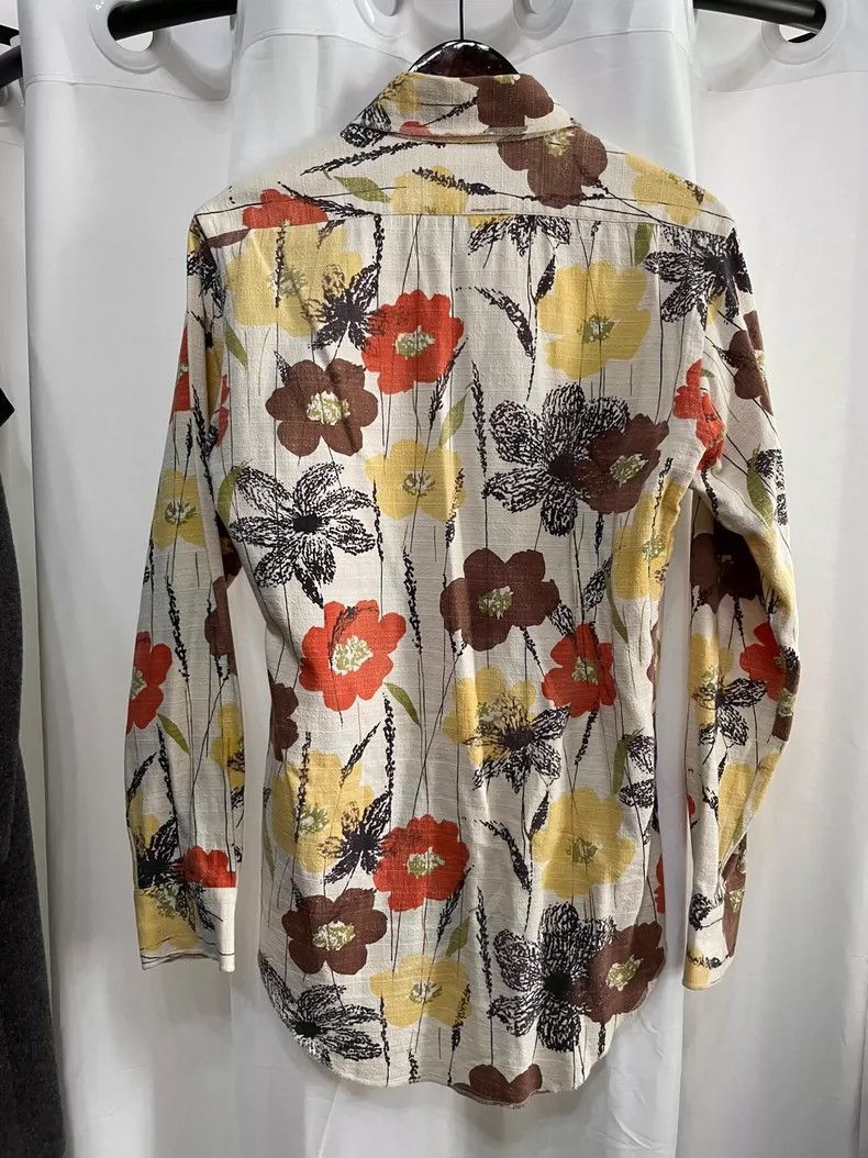 Junya Watanabe JUNYA WATANABE Floral Long Sleeve Shirt Size US M / EU 48-50 / 2 - 2 Thumbnail