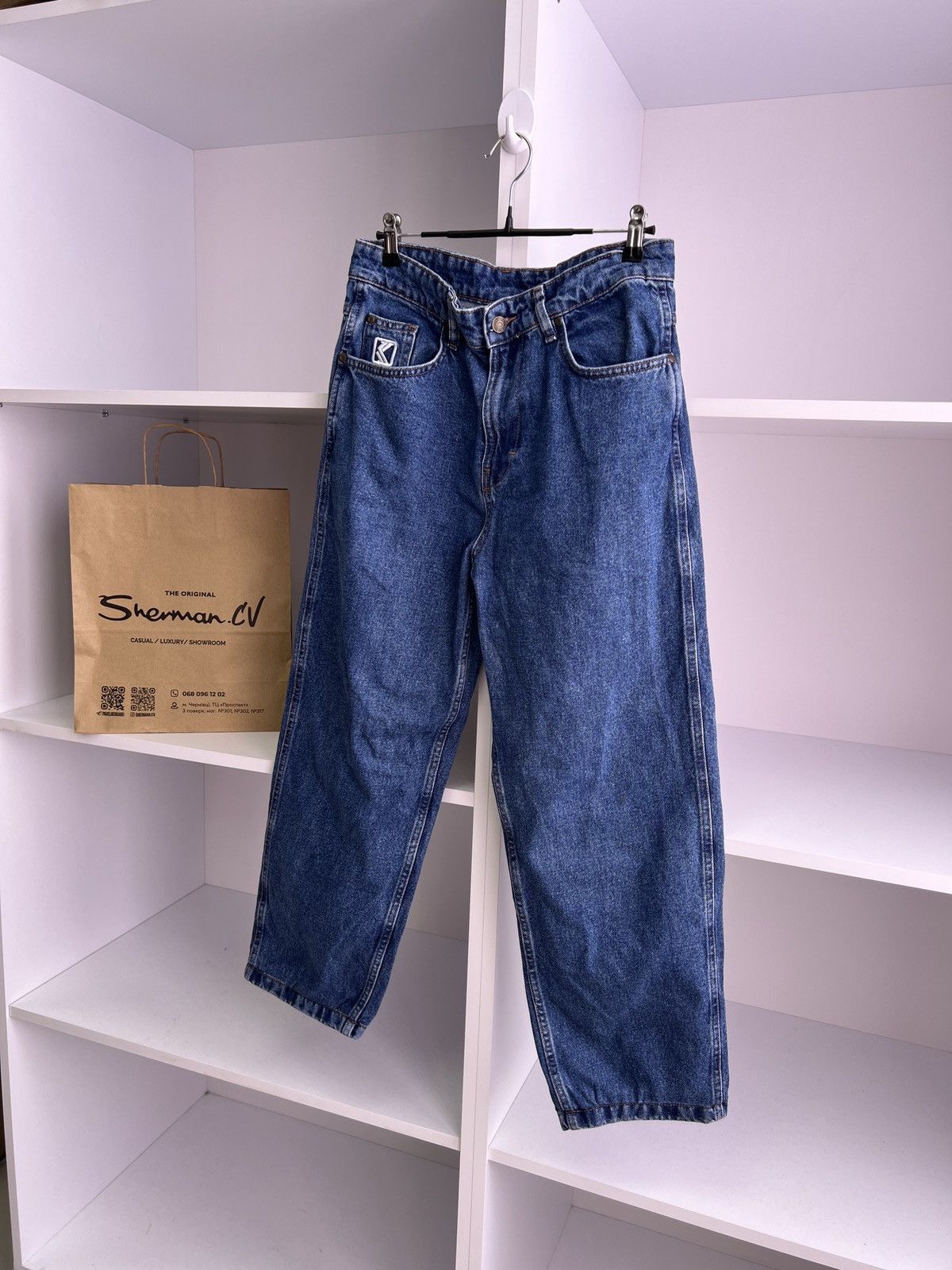 Karl Kani × Vintage Vintage Karl Kani Rap Denim Pants Size US 27 - 4 Thumbnail