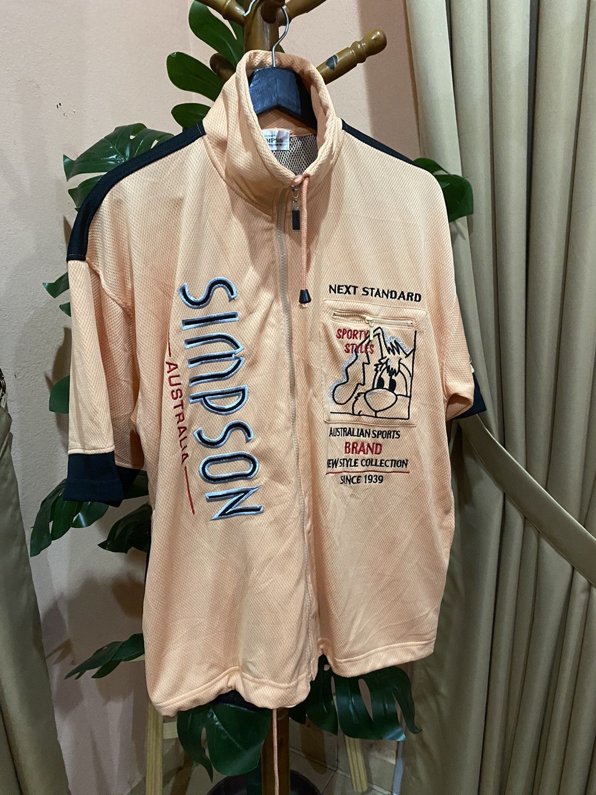 Vintage VINTAGE SIMPSON MOTORCYCLE JERSEY Size US M / EU 48-50 / 2 - 5 Thumbnail