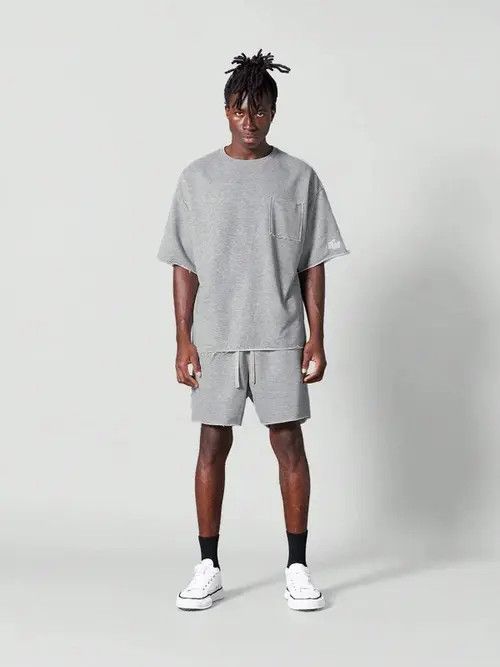 Jean × Vintage Ripped Edge Raw Y2k Shorts drill Size US 32 / EU 48 - 3 Thumbnail