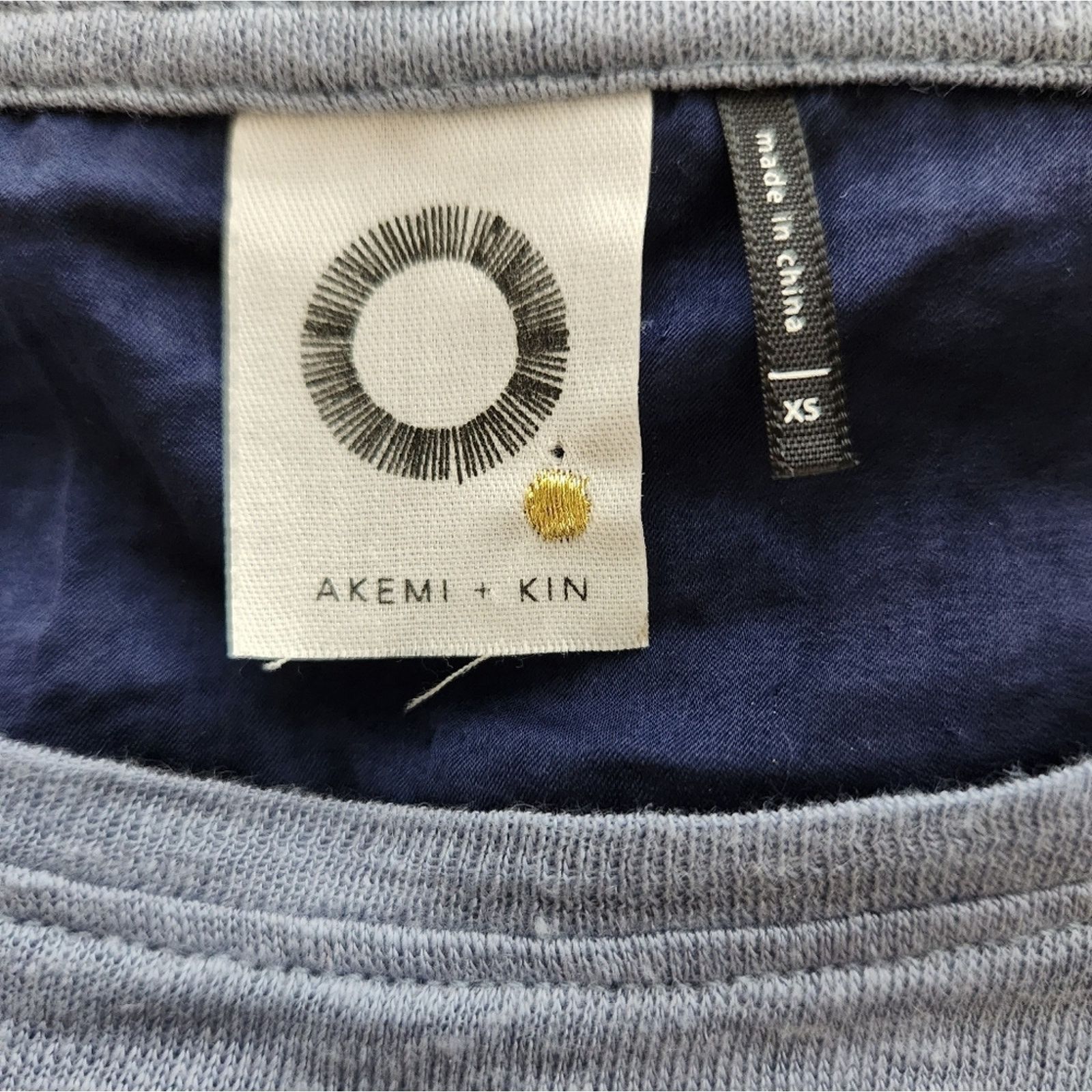 Anthropologie Anthropologie Akemi + Kin Linen Velvet Patchwork Tee XS Size XS / US 0-2 / IT 36-38 - 7 Thumbnail