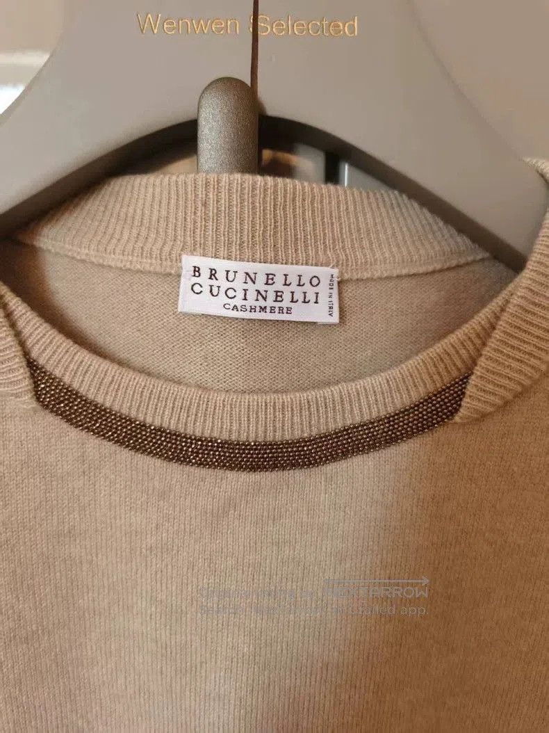 Brunello Cucinelli Brunello Cucinelli Cashmere Sweater S. Size US S / EU 44-46 / 1 - 2 Thumbnail