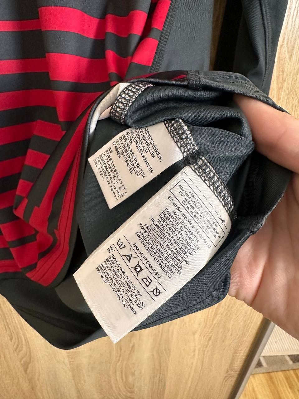 Adidas 🔥 2018 2019 Sunderland AFC Goalkeeper Jersey T Shirt Size US L / EU 52-54 / 3 - 4 Thumbnail