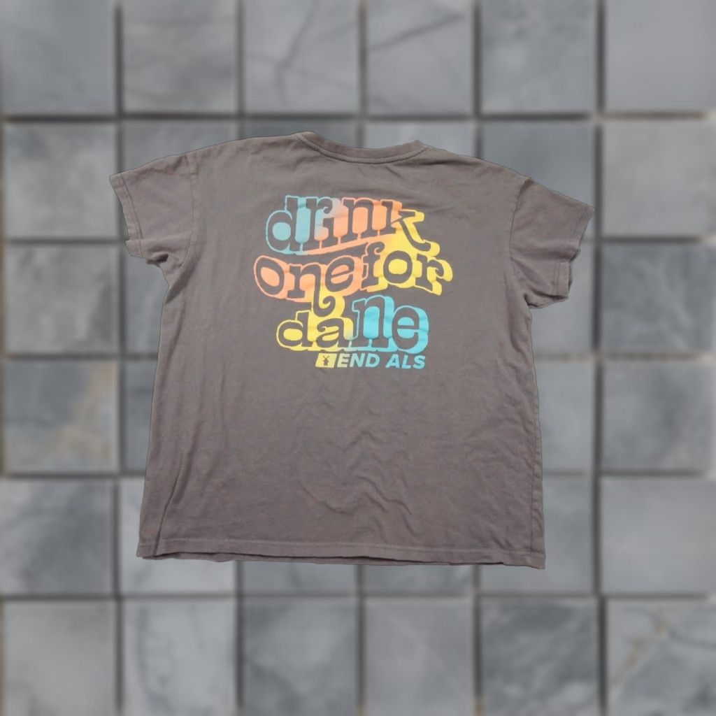 Vintage VINTAGE Dutch Bros Coffee Shirt Women's T-Shirt Adult Large Gray Short Sleeve Crew Neck Pullover Casual Travel ASL Awareness Womens Size L / US 10 / IT 46 - 1 Thumbnail