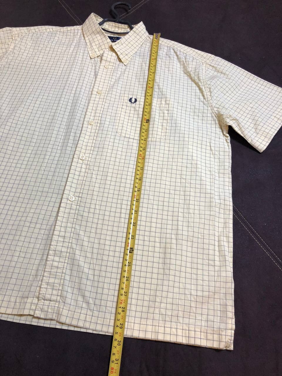 Fred Perry FRED PERRY Men's checked short sleeved Casual Size US XL / EU 56 / 4 - 8 Thumbnail