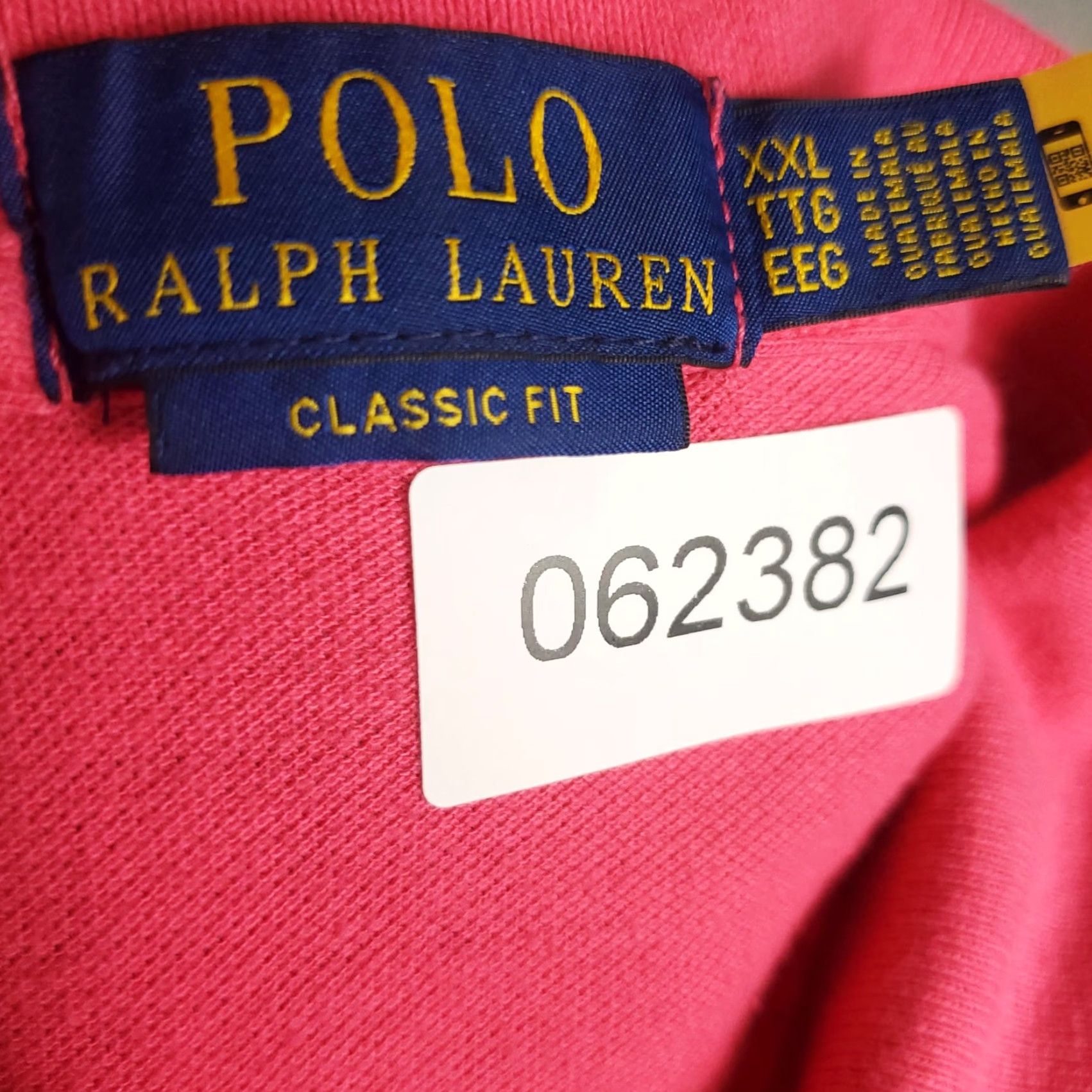Polo Ralph Lauren VINTAGE Polo Ralph Lauren Shirt Mens 2XL Pink Short Sleeve Classic Fit Embroidered Casual Clothing Size US XXL / EU 58 / 5 - 8 Thumbnail