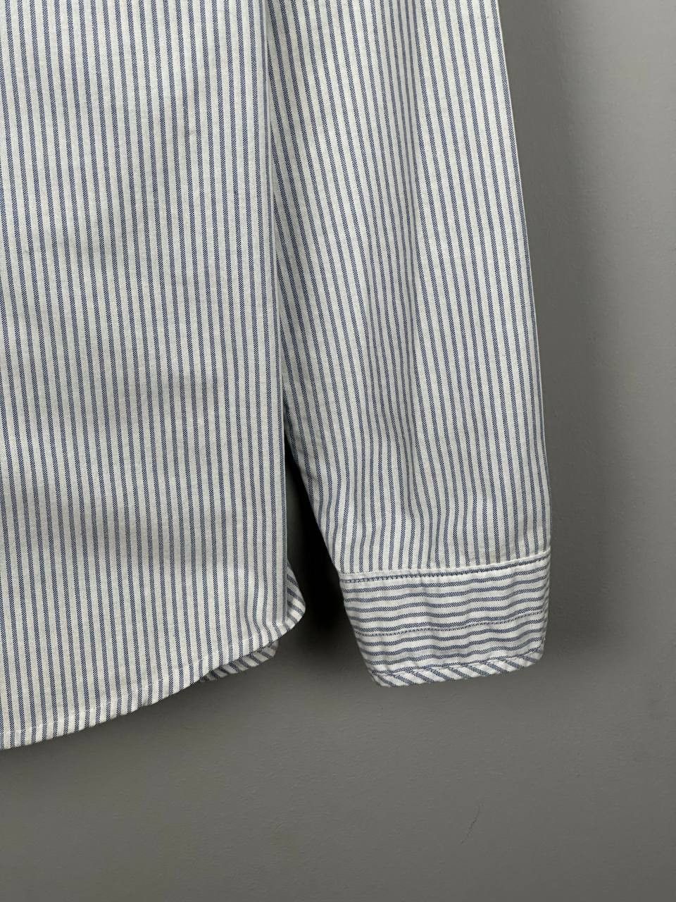 NN07 Nn07 Oxford Cotton Casual Striped Shirt Size S Size US S / EU 44-46 / 1 - 5 Thumbnail