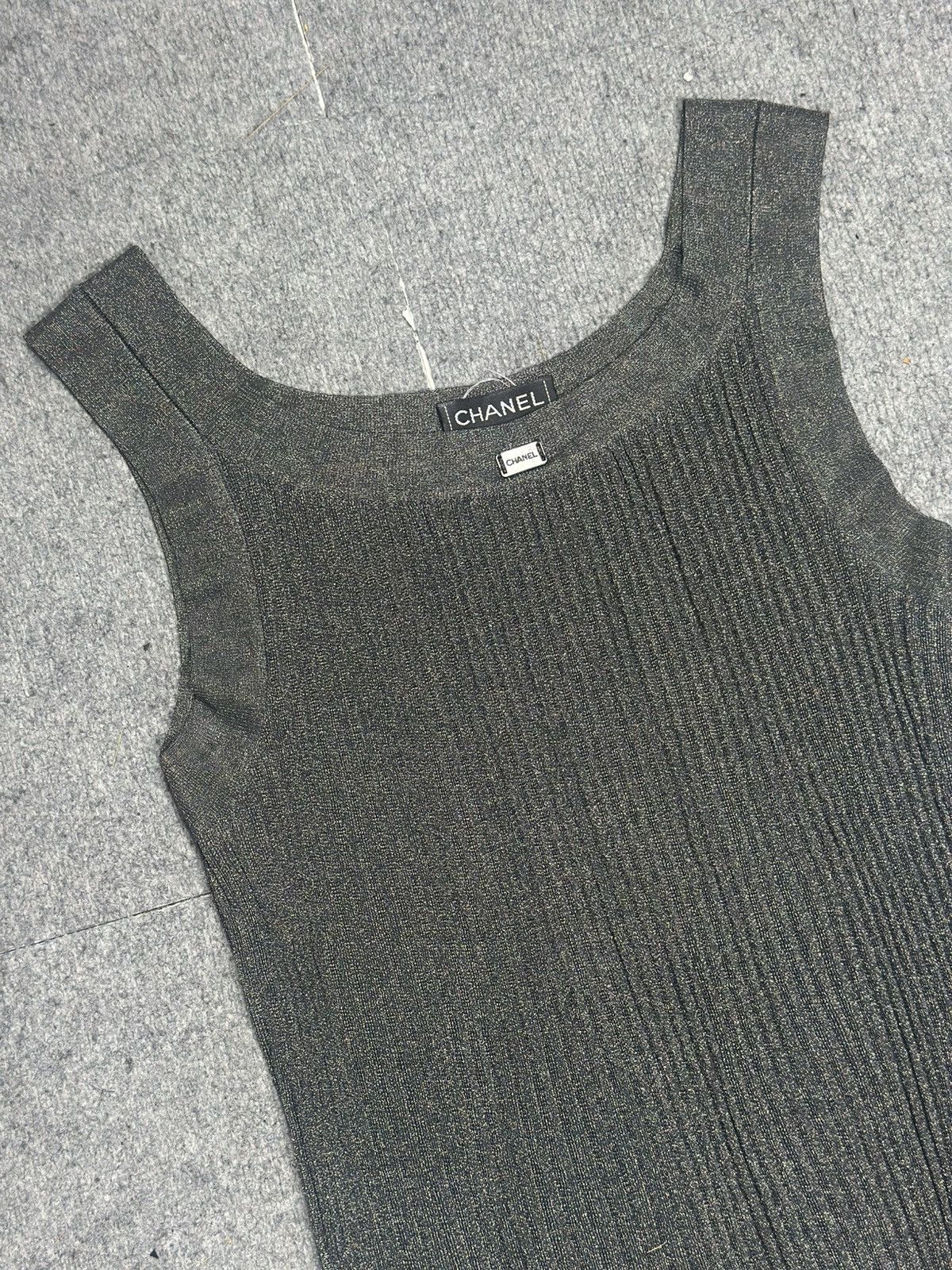 Chanel Chanel Pleated Tank Top & Skirt Set Size S / US 4 / IT 40 - 3 Thumbnail