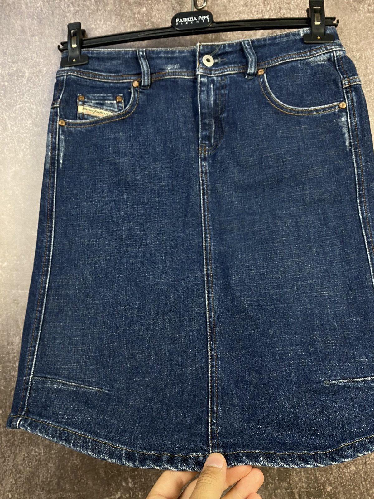 Diesel Vintage Diesel jeans Skirt Denim Opium Y2K Avant-Garde Size 26" / US 2 / IT 38 - 5 Thumbnail