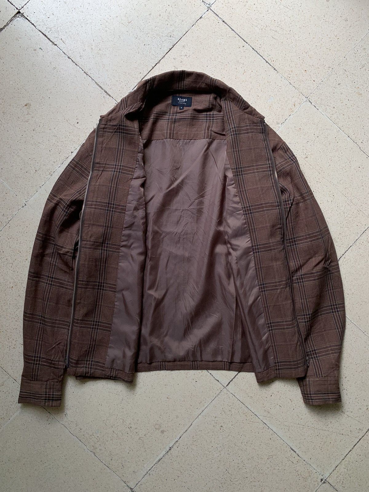 Beams Plus × Japanese Brand Beams heart plaid casual work jacket Size US M / EU 48-50 / 2 - 7 Thumbnail