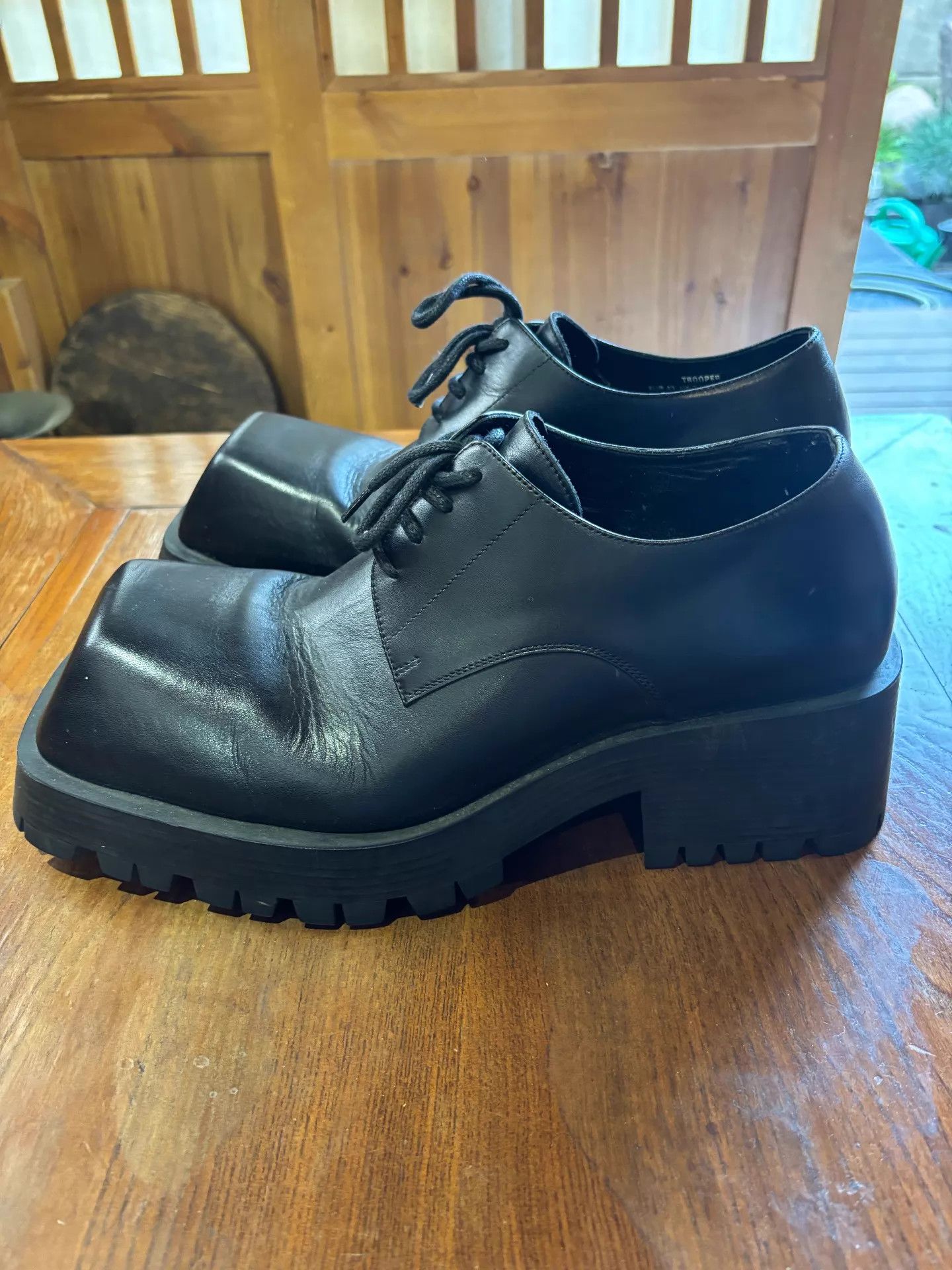 Balenciaga Balenciaga Trooper Derby 43 (Nike 44-44.5) 95% New Size US 10 / EU 43 - 2 Thumbnail