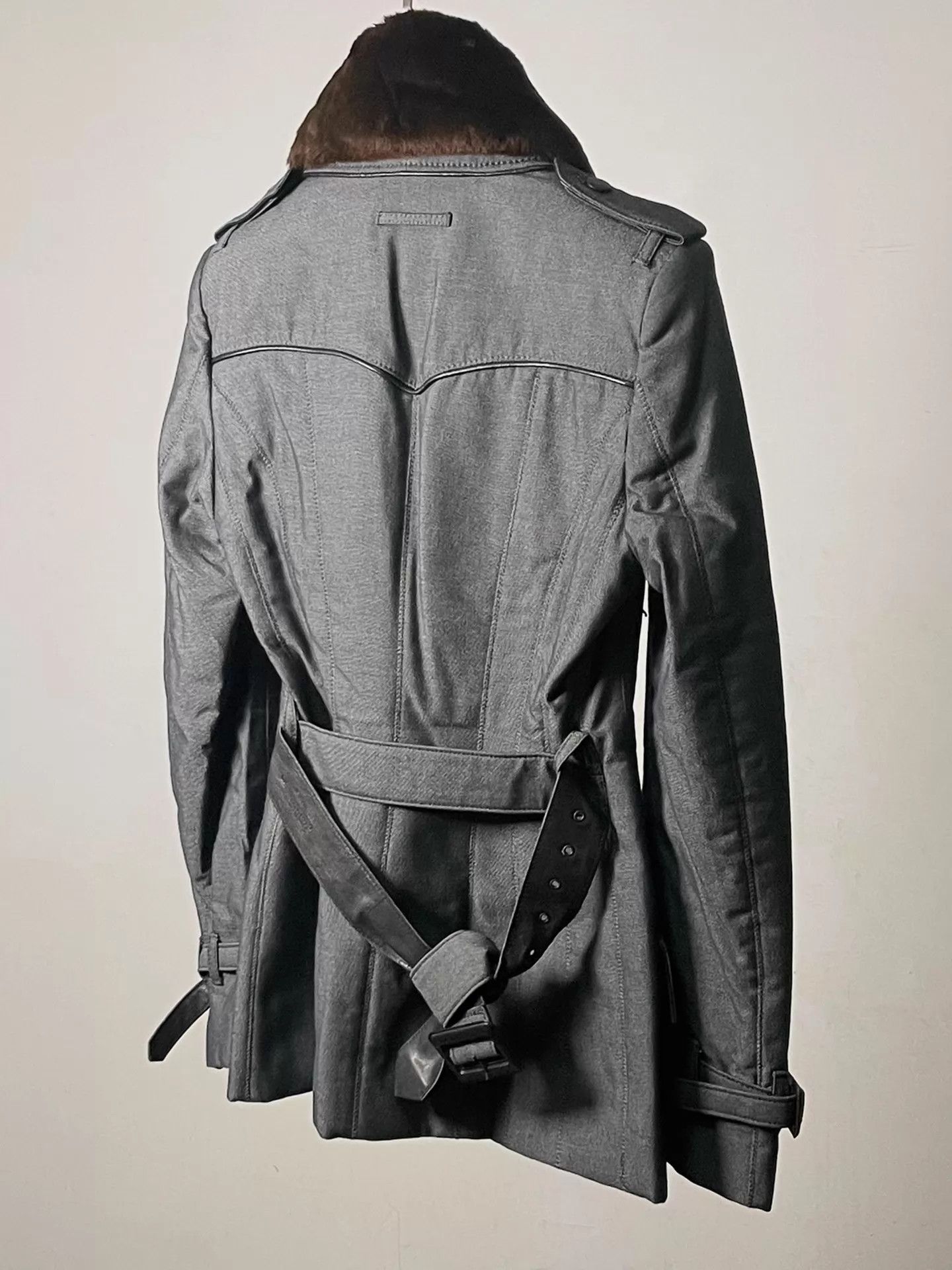 Jean Paul Gaultier Jean Paul Gaultier Mink Fur DB Silk-Cotton Jacket 40 Size US XXS / EU 40 - 5 Thumbnail