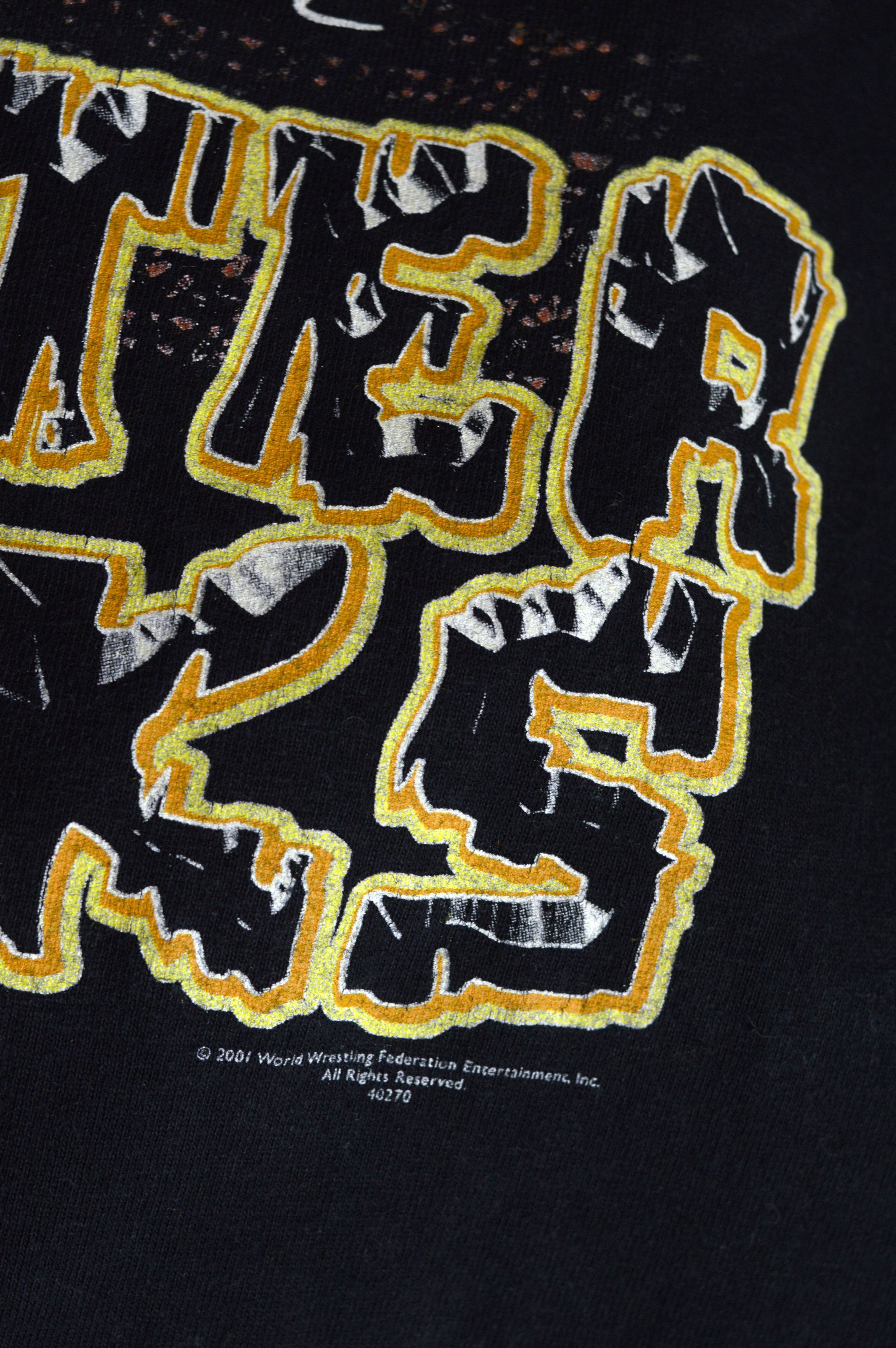 Vintage × WWF Vintage WWF Rock Monster Trucks 2001 t shirt Size US M / EU 48-50 / 2 - 4 Thumbnail