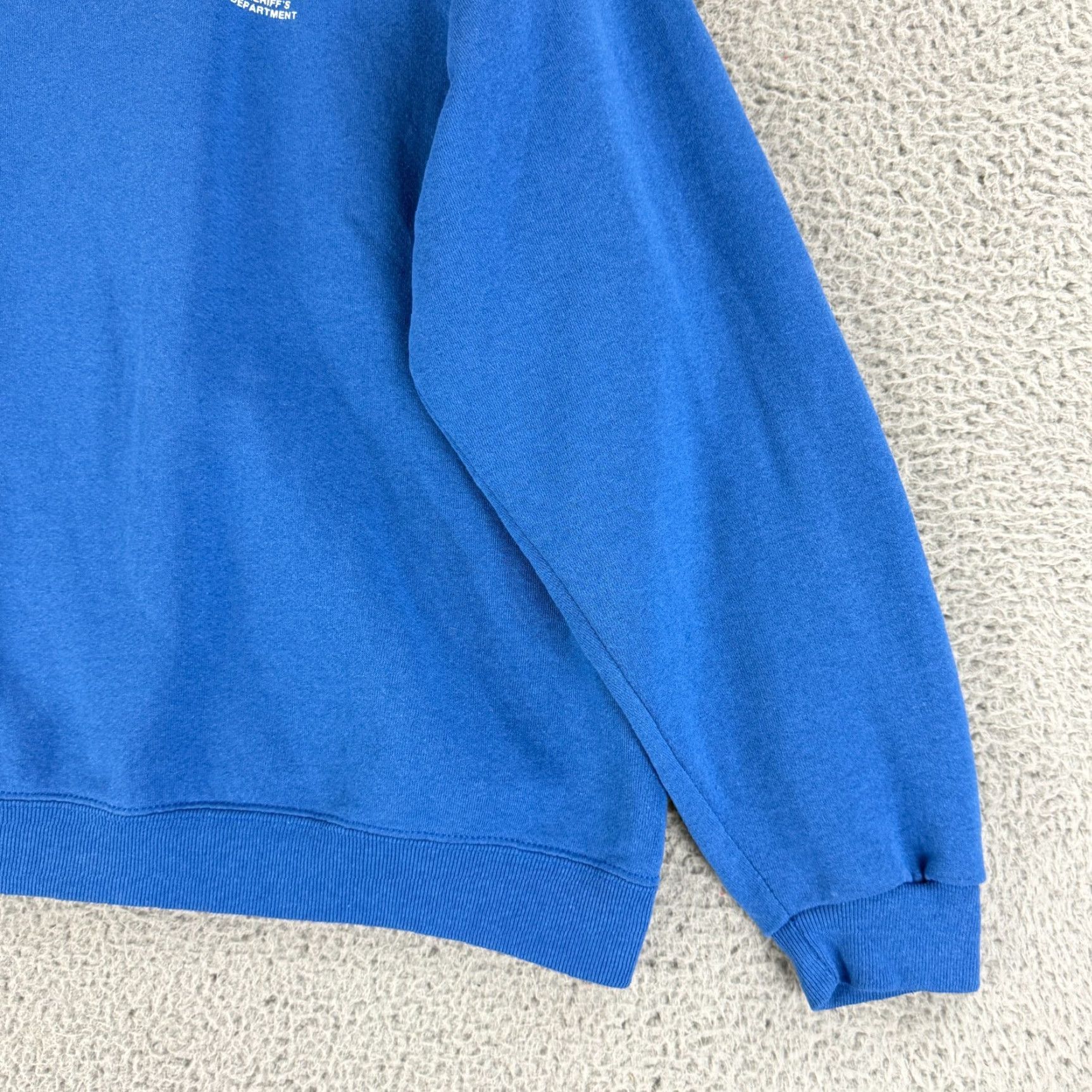 Soffe Vintage Soffe Sweats Pullover Mens XL Blue Shirt Size US XL / EU 56 / 4 - 3 Thumbnail
