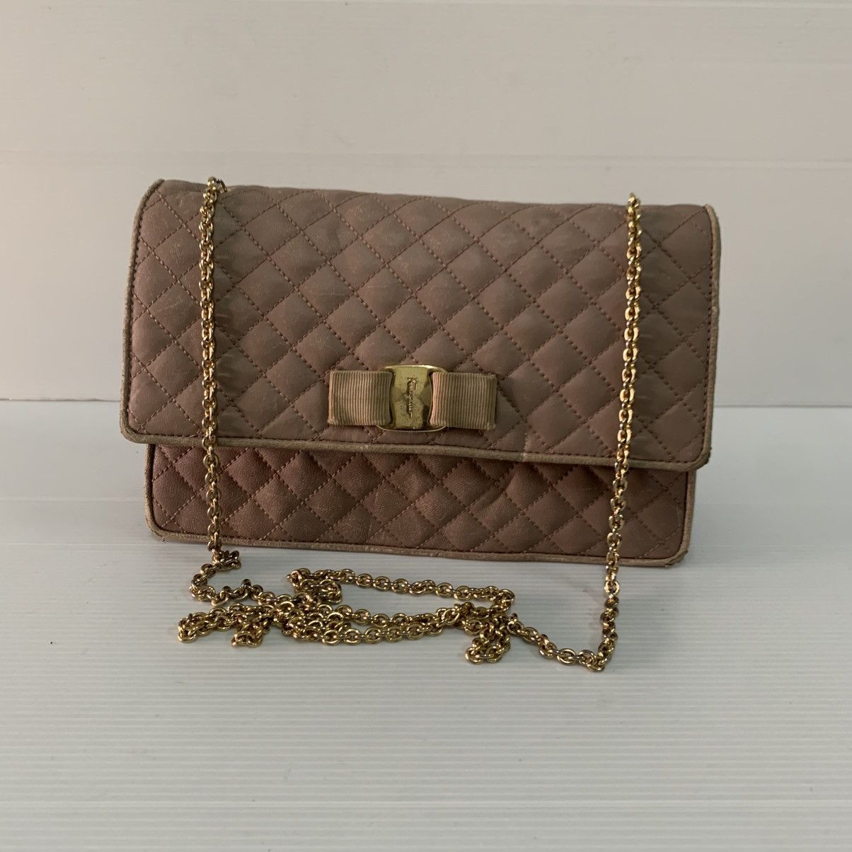 Salvatore Ferragamo Salvatore Ferragamo Chain Slingbag Size ONE SIZE - 1 Thumbnail