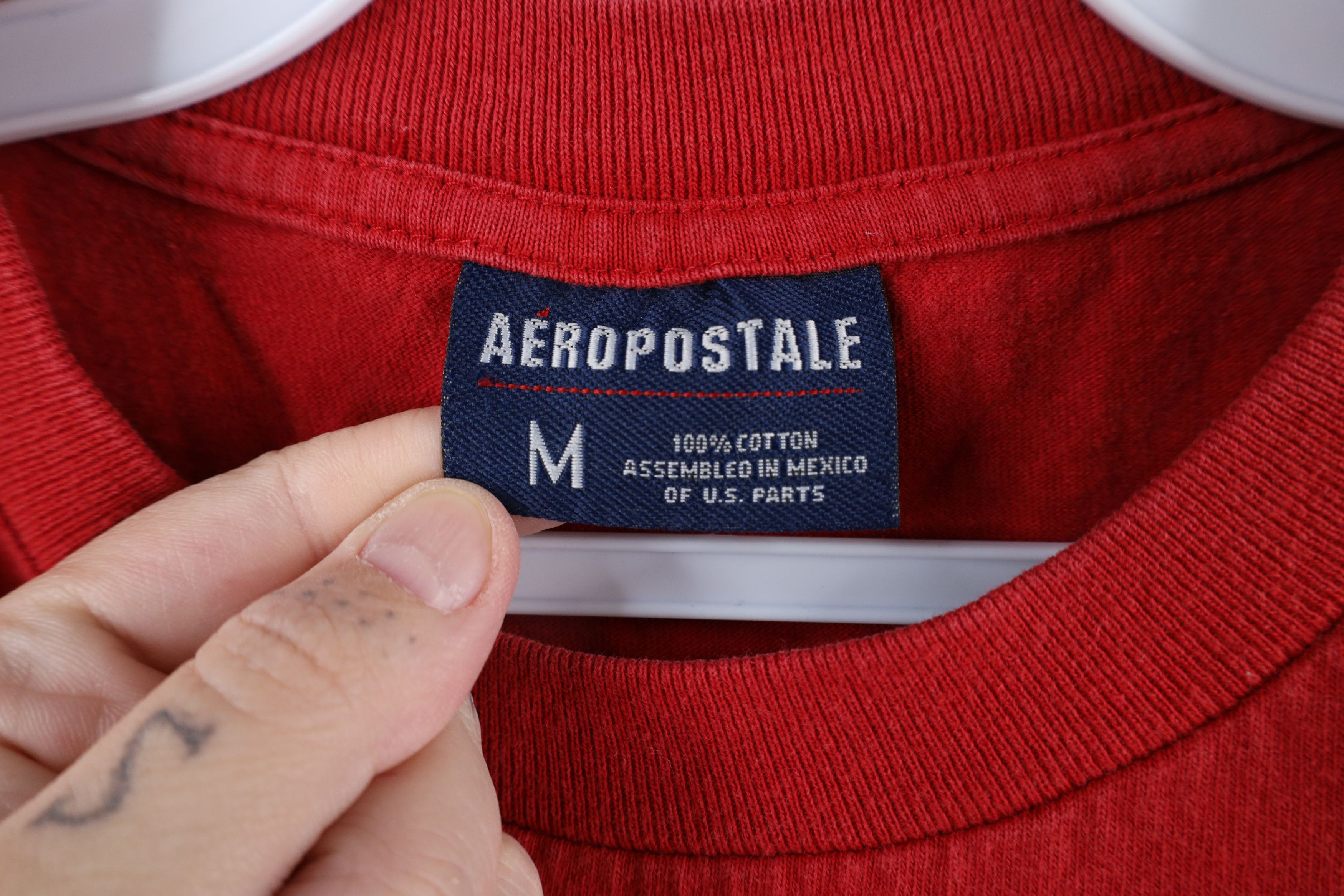 Aeropostale × Vintage Vintage 90s Aeropostale Out Athletic Department T-Shirt Size US M / EU 48-50 / 2 - 6 Thumbnail