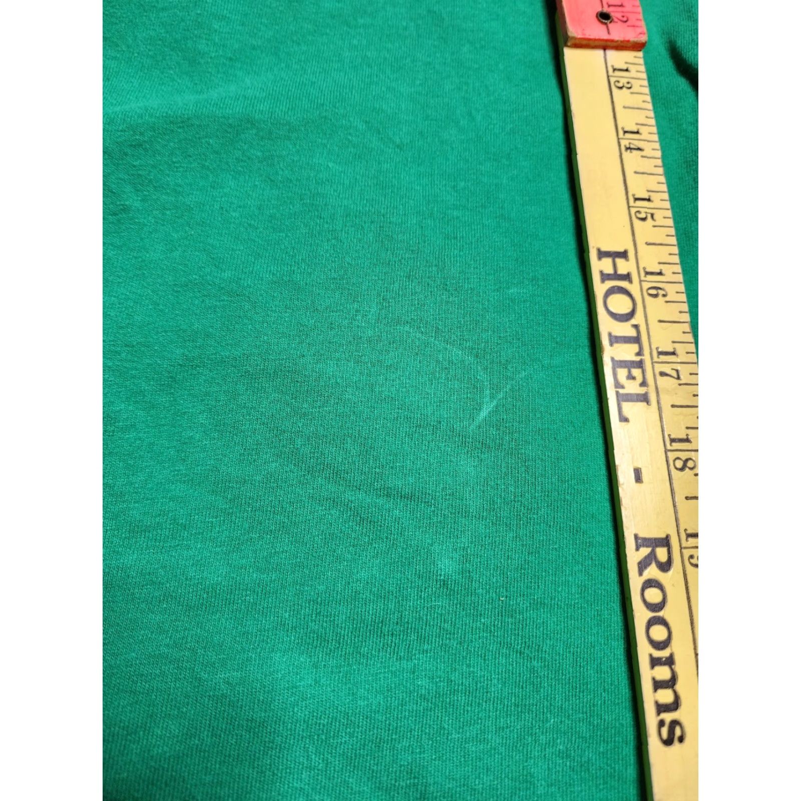 Hanes VINTAGE Hanes Her Way T-Shirt XL Green 90s Casual Women Single Stitch Cotton Size XL / US 12-14 / IT 48-50 - 3 Thumbnail