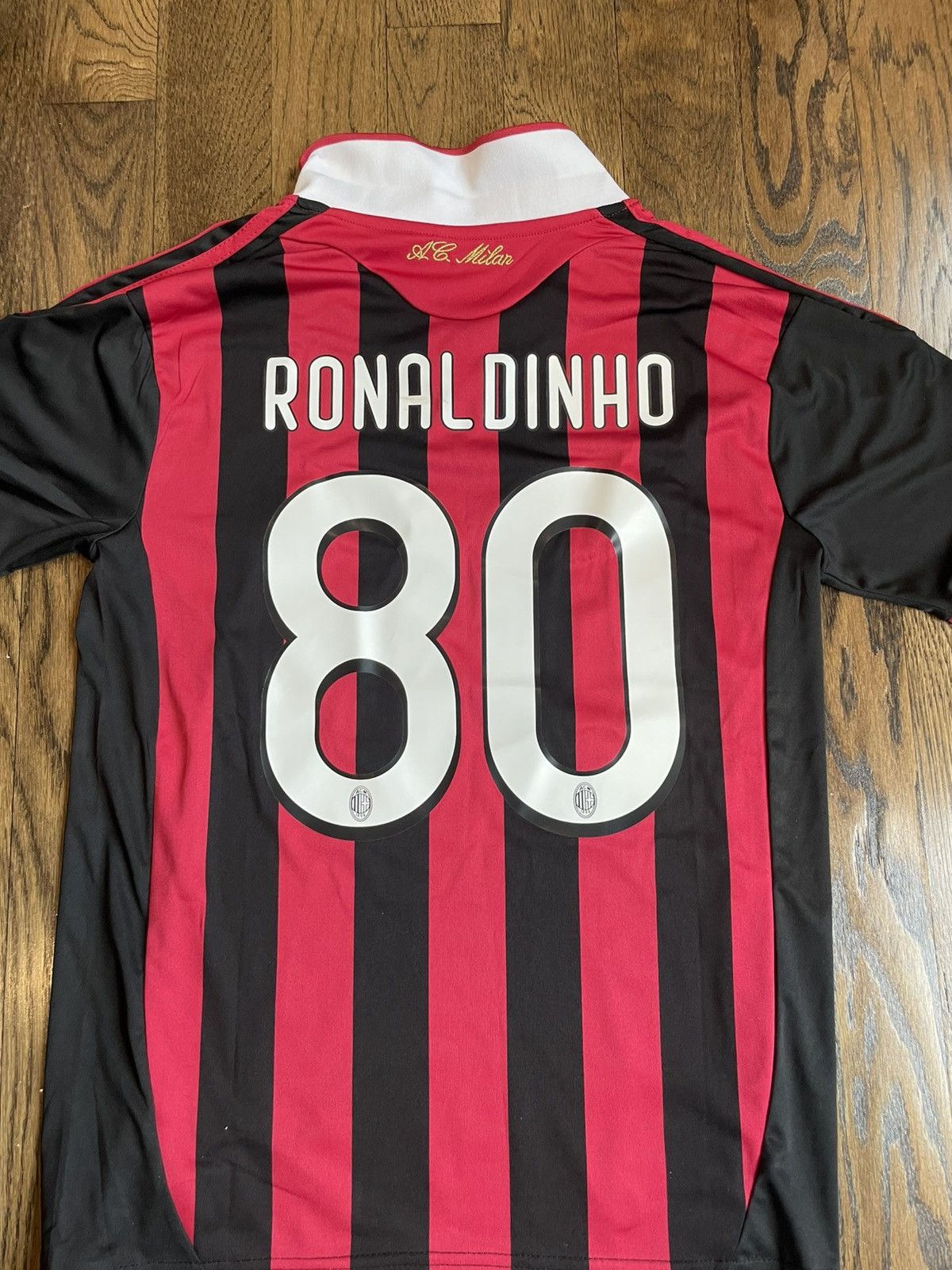 Adidas Ac Milan home jersey Size US S / EU 44-46 / 1 - 4 Thumbnail