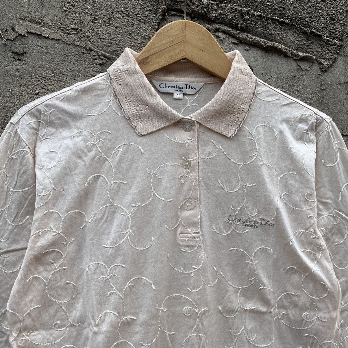 Dior Christian dior abstract longsleeve Size M / US 6-8 / IT 42-44 - 2 Thumbnail