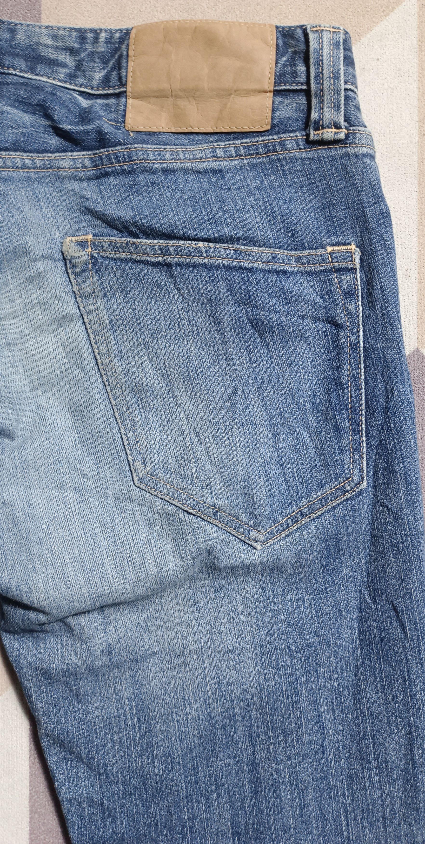Le Grande Bleu (L.G.B.) Quadro Medio Japan Denim Jeans Size US 32 / EU 48 - 7 Thumbnail