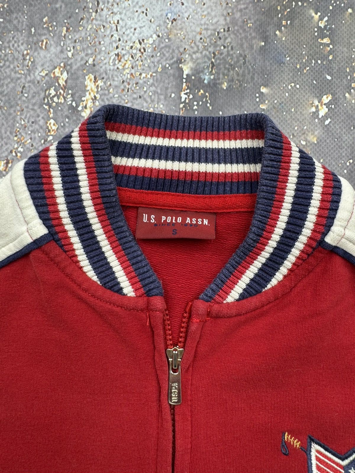 U.S. Polo Assn. U.S. Polo Assn. Vintage Zipp Sweatshirt Size S / US 4 / IT 40 - 4 Thumbnail