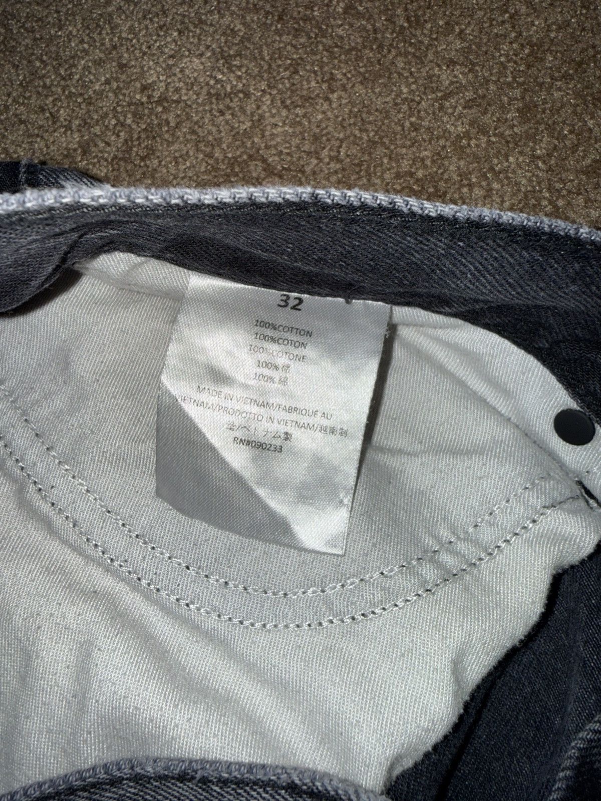 Essentials Black jeans Size US 32 / EU 48 - 6 Thumbnail