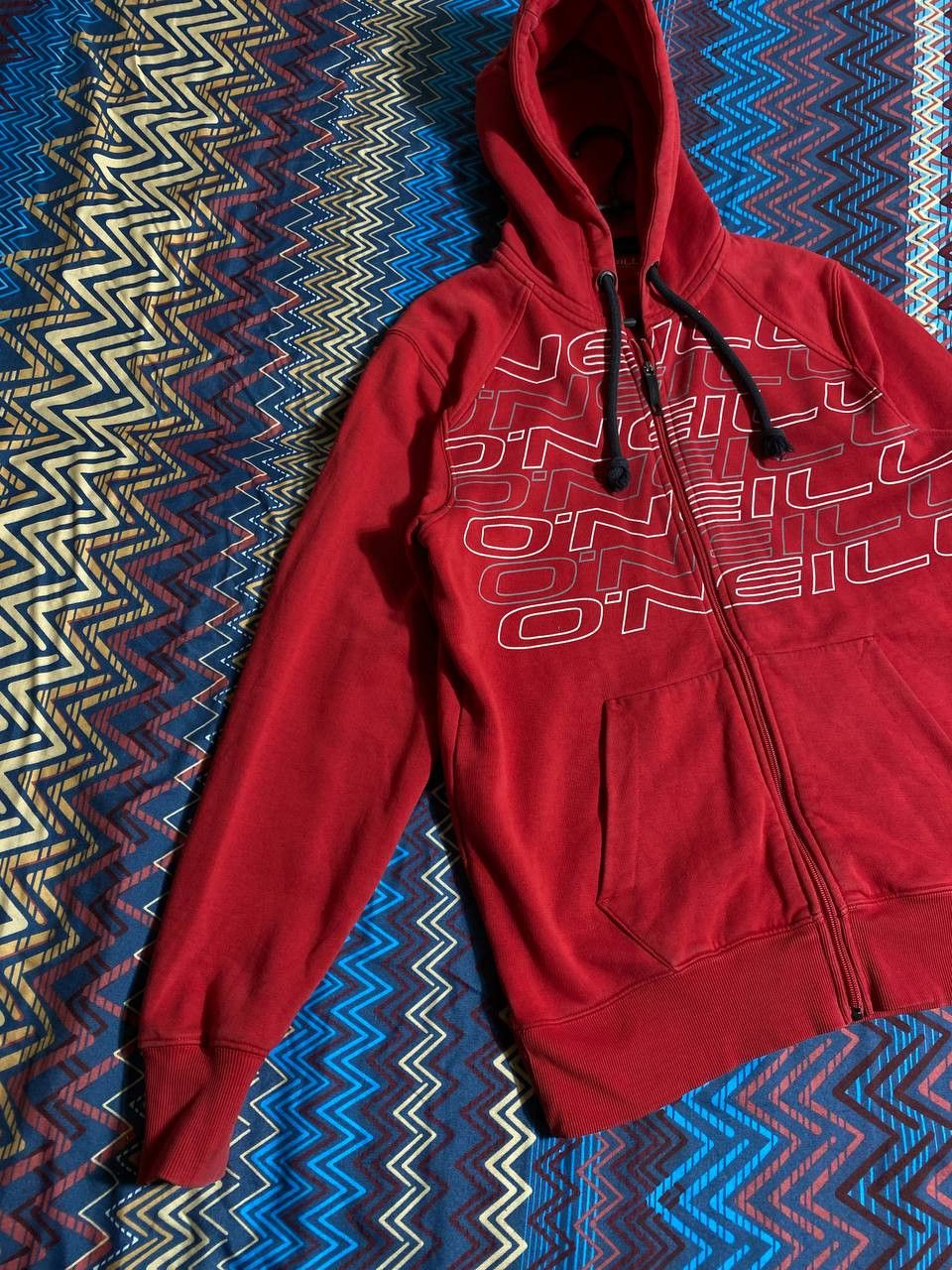 O'Neill × Vintage Vintage O’neill Hoodie Big multilogo Rare size S Size US S / EU 44-46 / 1 - 6 Thumbnail