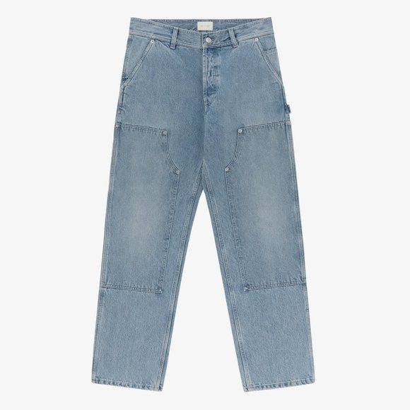 Aime Leon Dore Denim Carpenter Pant Light Wash Medium Size US 32 / EU 48 - 8 Thumbnail