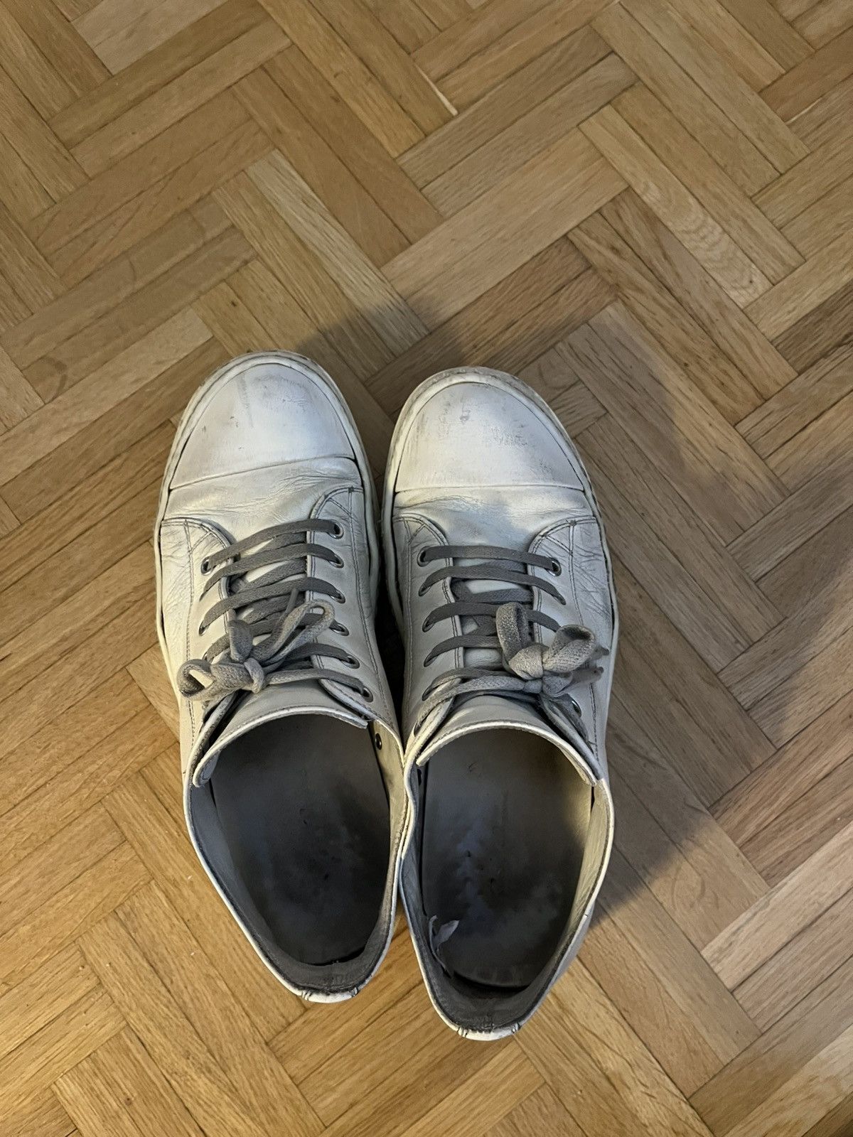 Rick Owens Rick Owens Mainline low top ramones Size US 8 / EU 41 - 2 Thumbnail