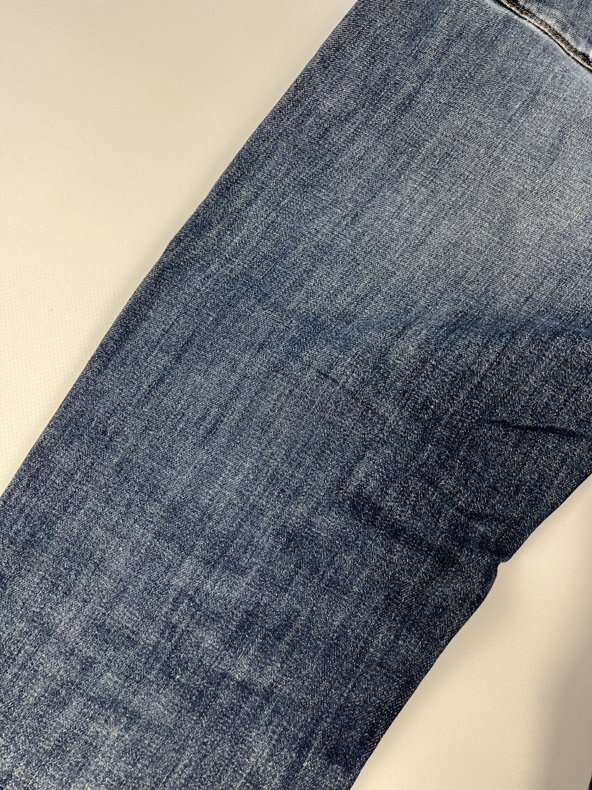 DC × Japanese Brand 00s Vintage DC Big Logo Denim Faded Distressed Jeans Y2K Size US 32 / EU 48 - 9 Thumbnail