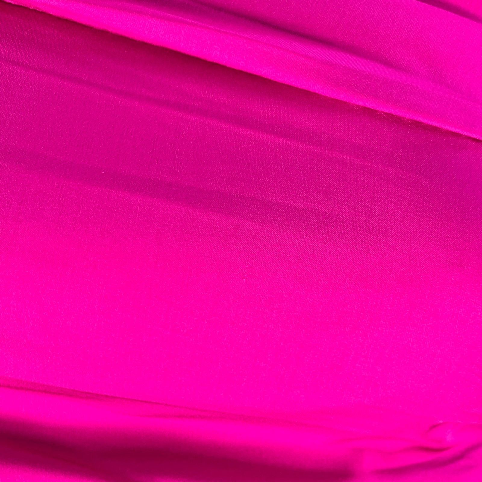 Stella McCartney Purple Raspberry Viscose Ruched Long Sleeve Cocktail Dress Size XS / US 0-2 / IT 36-38 - 4 Thumbnail