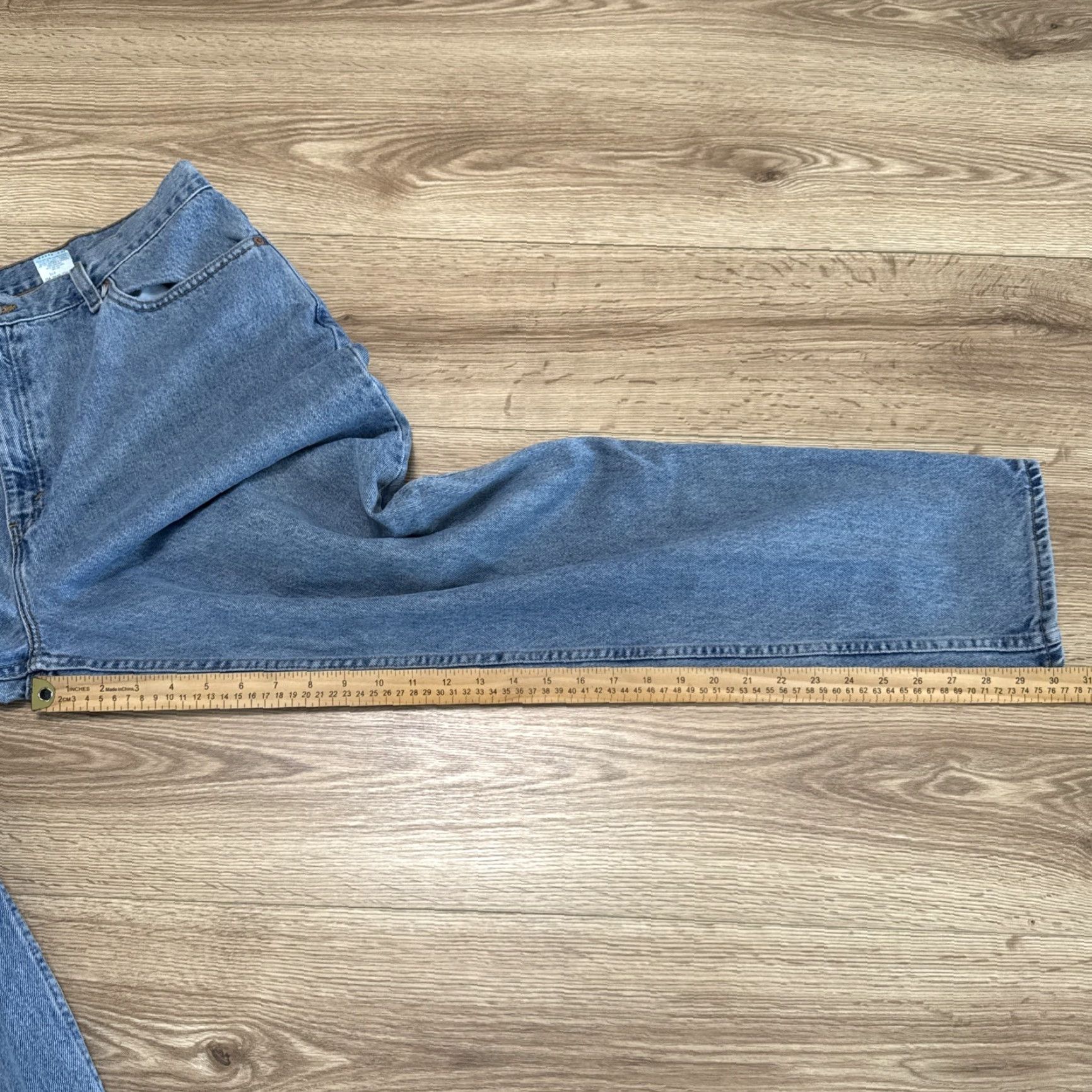 Levi's VINTAGE Levi's Jeans Women 20W Plus High Rise Relaxed Tapered Fit Denim USA Size 42" / US 20 - 7 Thumbnail