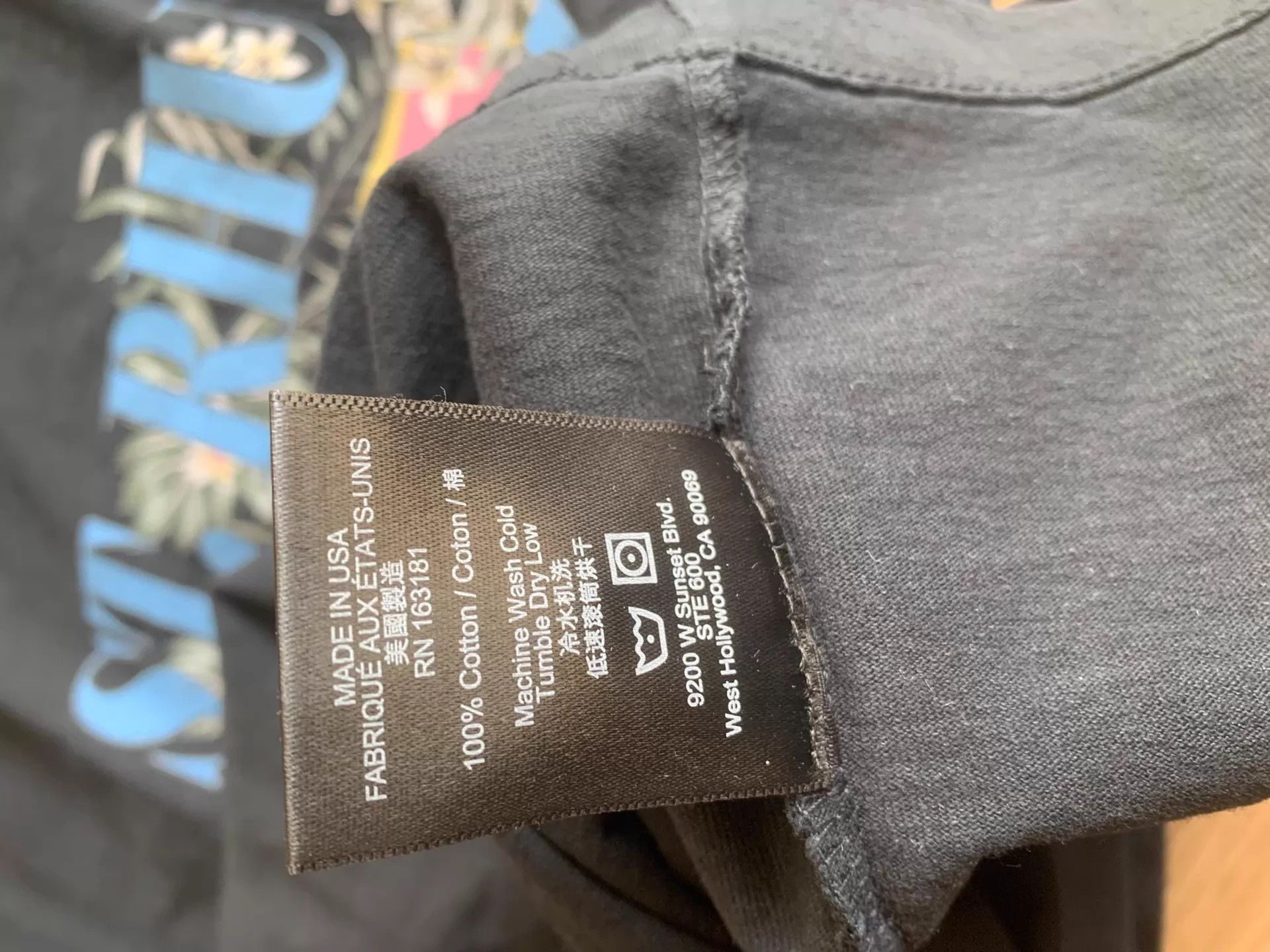 Rhude RHUDE Letter Print Crew Neck Short Sleeve T-Shirt Men XL New Size US XL / EU 56 / 4 - 6 Thumbnail