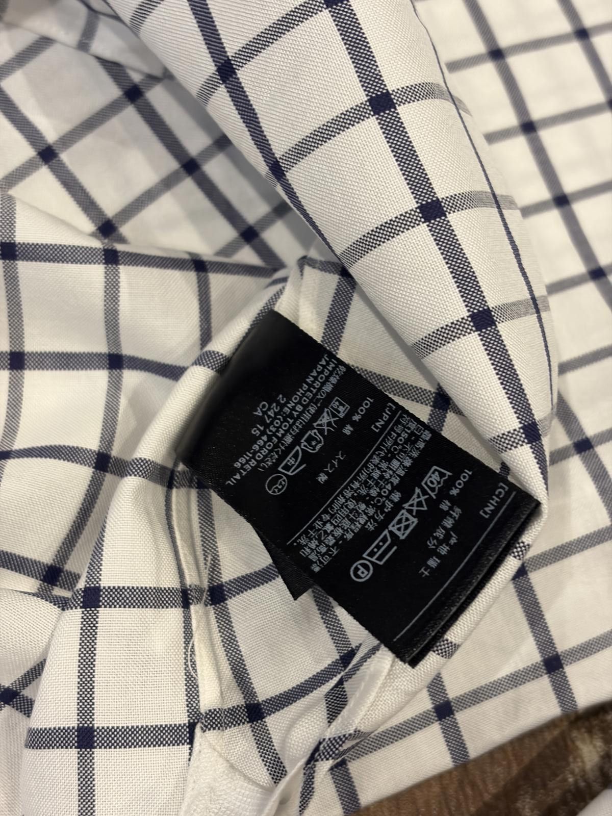 Tom Ford Tom Ford Check Shirt Size US XL / EU 56 / 4 - 10 Thumbnail