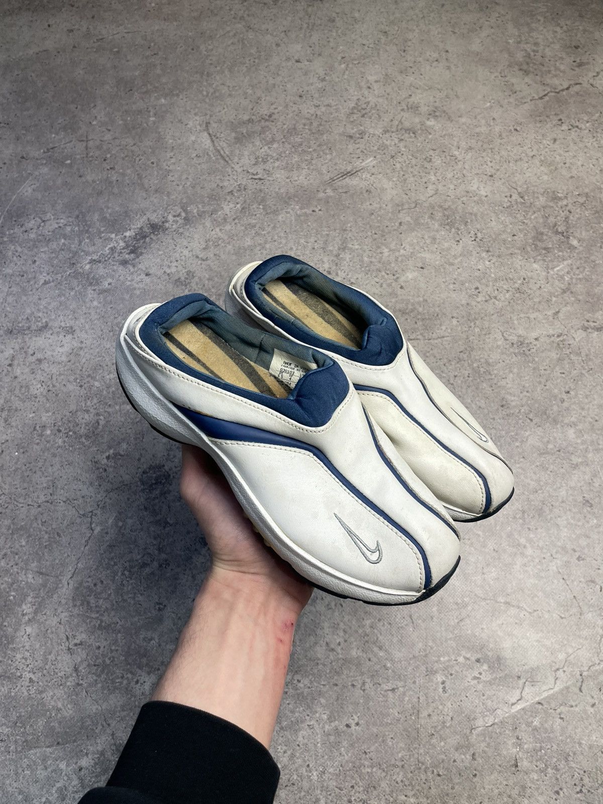 Nike Vintage 00s 2003 Nike Slip on moc Mules shoes Size US 6.5 / IT 36.5 - 1 Thumbnail