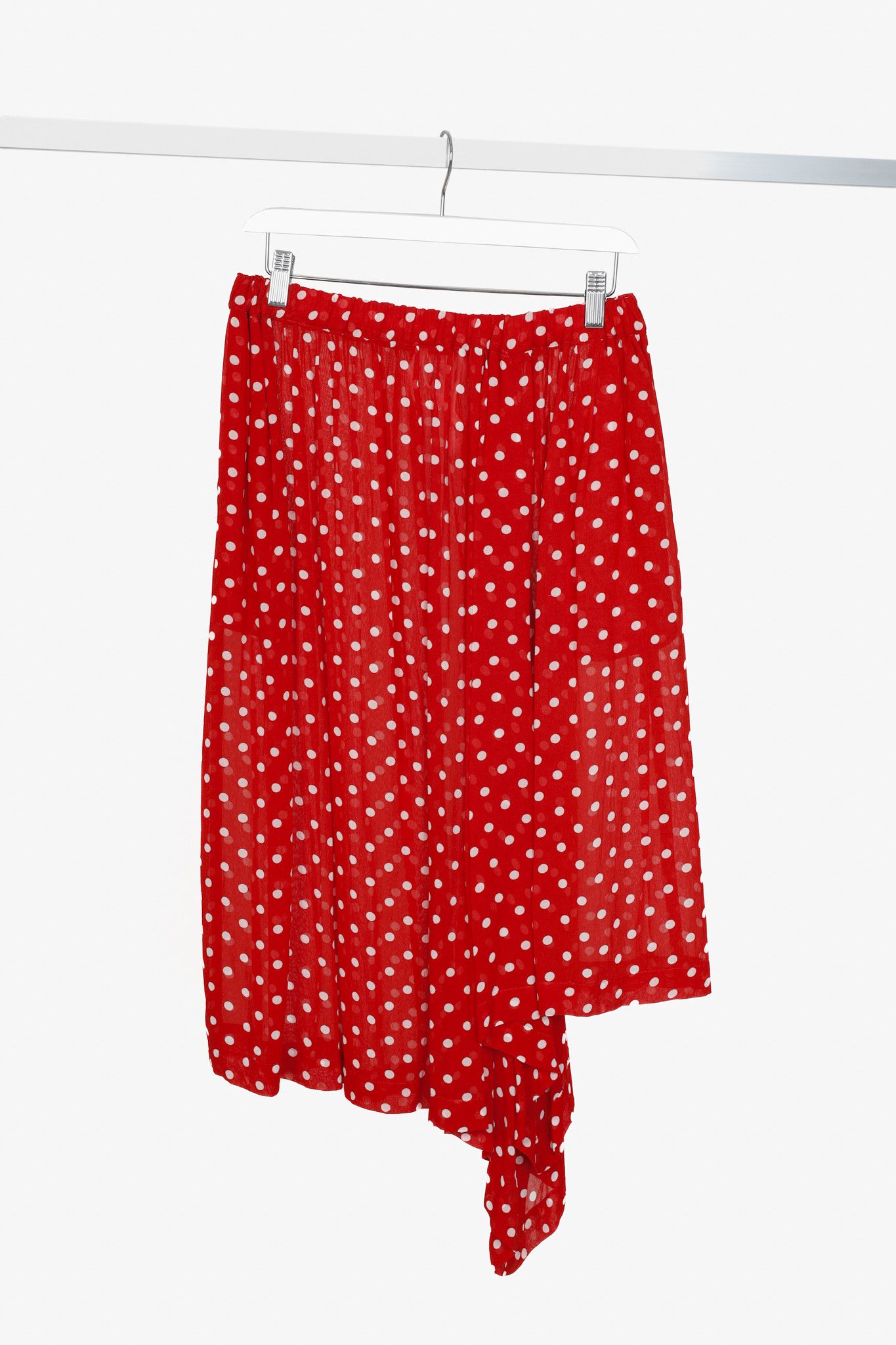 Comme des Garcons Comme Des Garçons AD 2013 Red Polka Dot Culottes Shorts Size 36" / US 14 / IT 50 - 1 Thumbnail