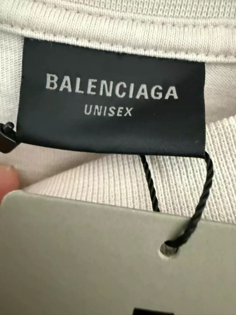 Balenciaga Balenciaga Front and Back Logo Embroidered Short Sleeve Ce Size US M / EU 48-50 / 2 - 3 Thumbnail