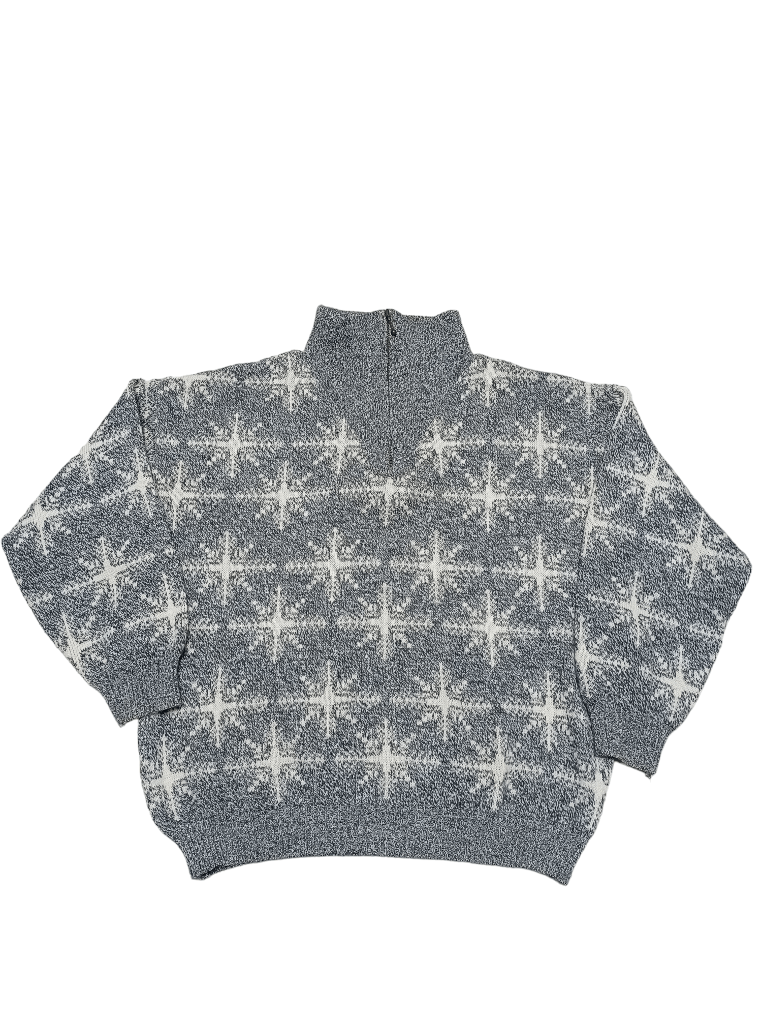 Other FANTASTIC VINTAGE AVANTGARDE 1/4 ZIP SWEATER OVERSIZE Size US M / EU 48-50 / 2 - 1 Thumbnail
