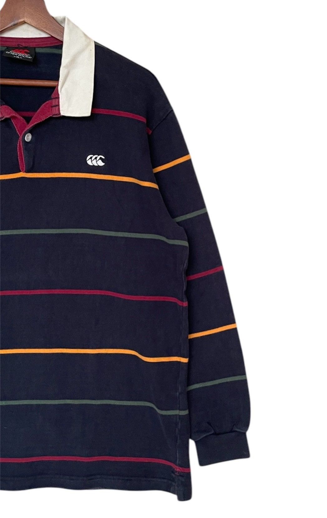 Canterbury of New Zealand × Vintage Vintage Brand Canterbury New Zealand Rugby T-shirt 1990s Size US XL / EU 56 / 4 - 4 Thumbnail