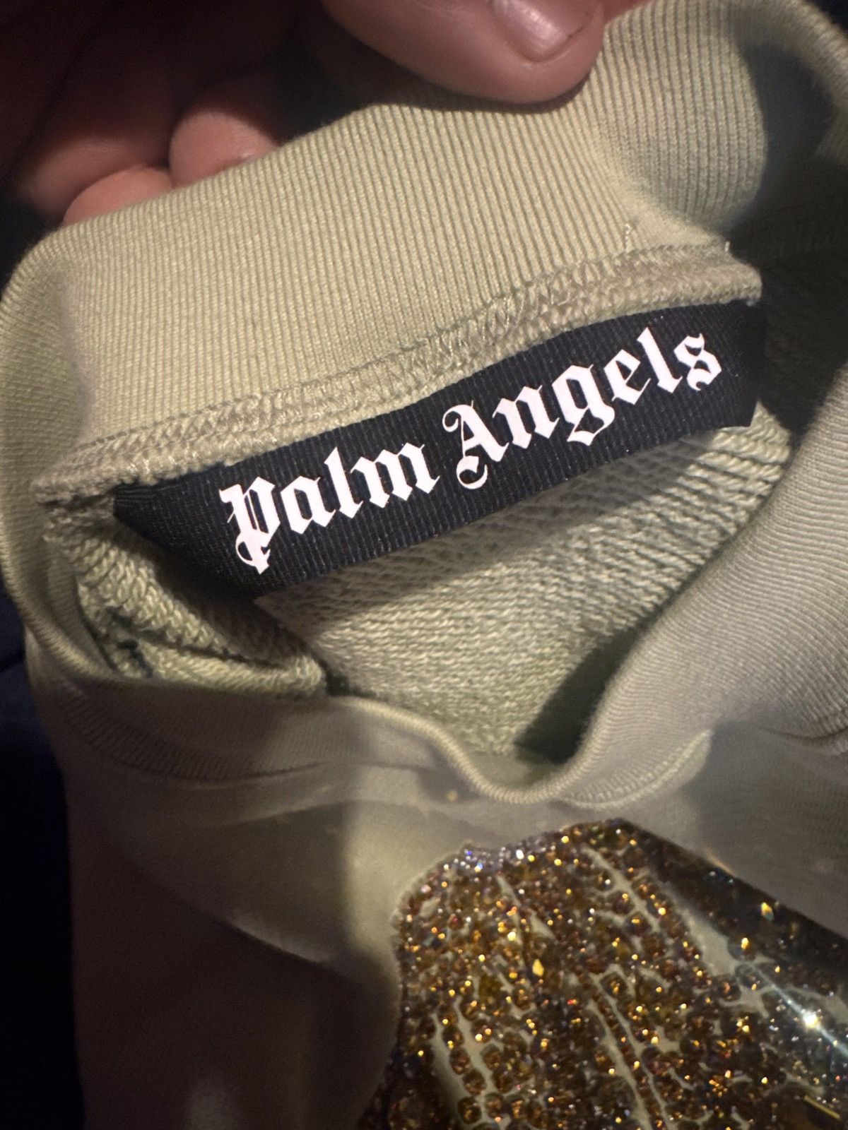 Palm Angels PALM ANGELS RHINESTONES BEAR SWEATSHIRT Size US S / EU 44-46 / 1 - 7 Thumbnail