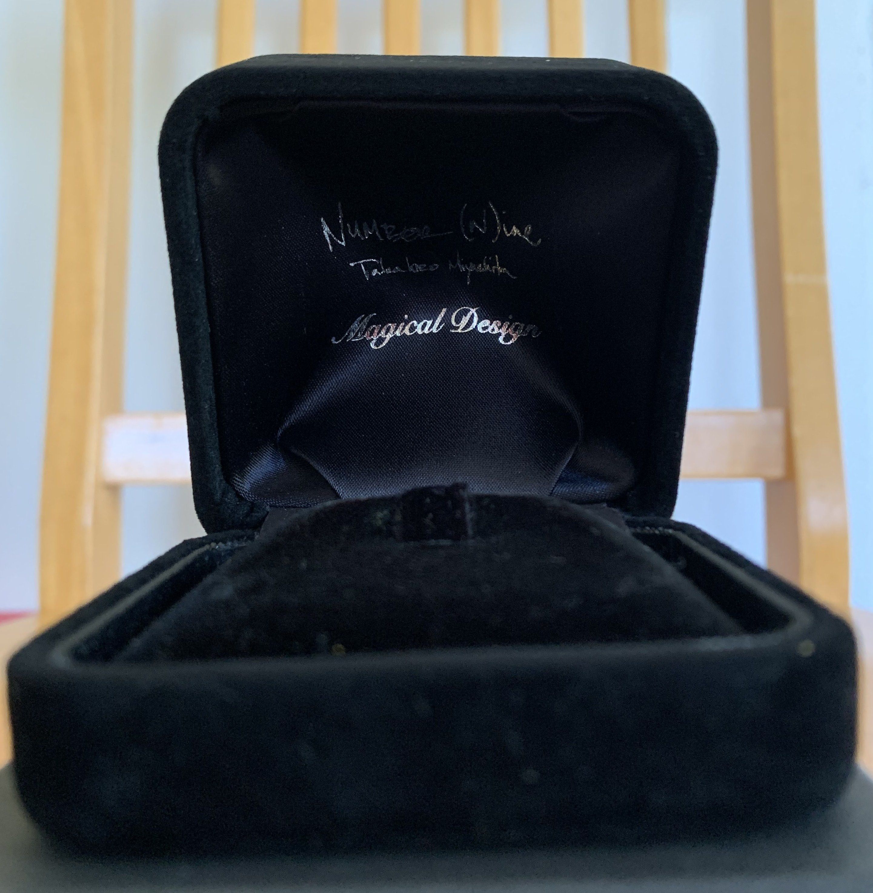 Number (N)ine SS05 "Nightcrawler" Bejeweled Silver Skull Ring w/ box Size ONE SIZE - 10 Thumbnail