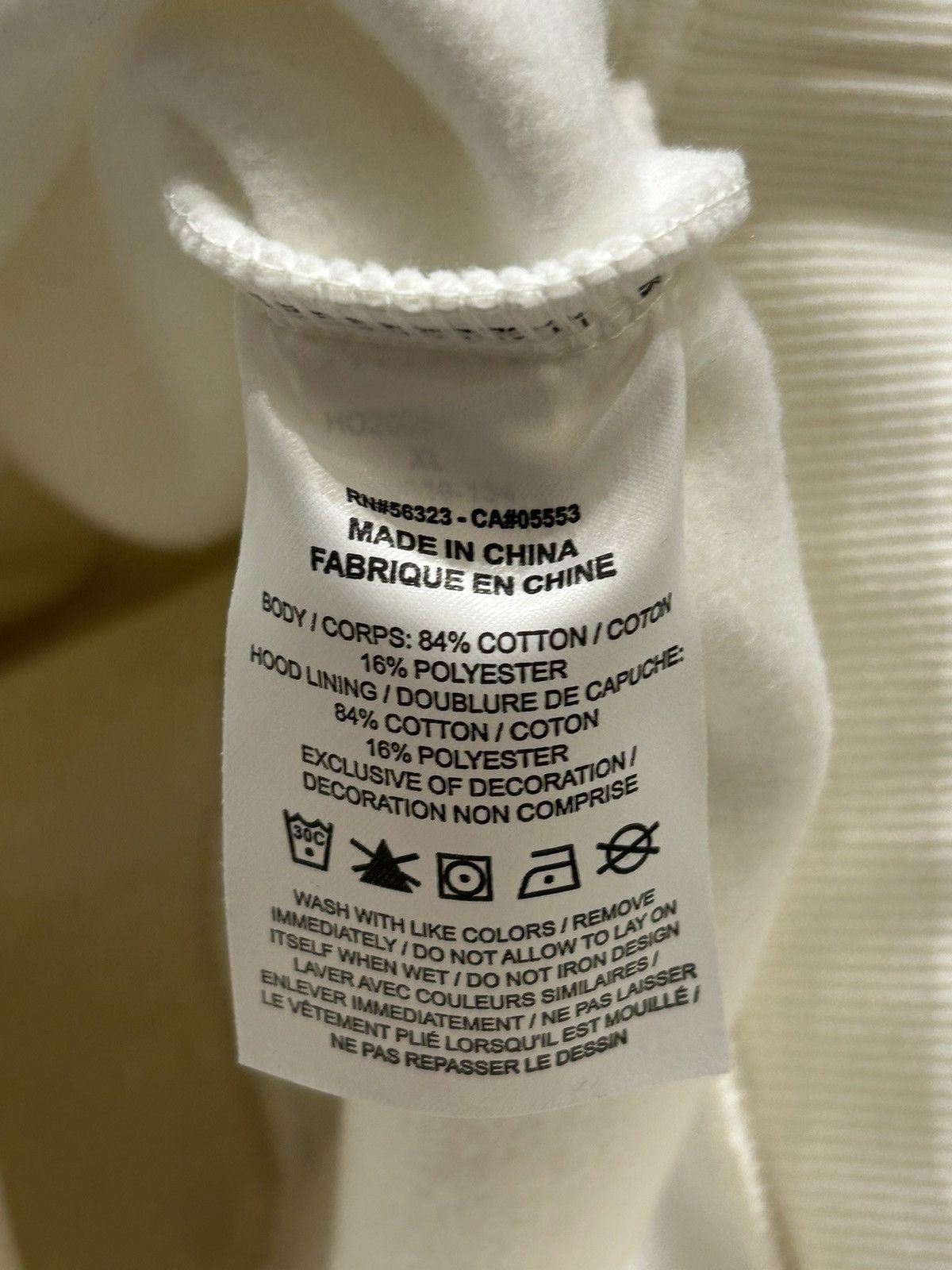 Nike × Off-White Off-White Jordan Hooded Sweatshirt Size US XL / EU 56 / 4 - 5 Thumbnail