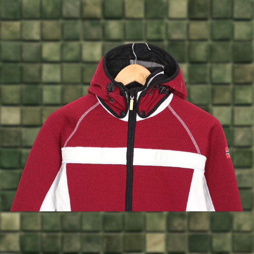 Dale Of Norway Dale of Norway Weather Proof Wool Blend Hooded Jacket Women S Multicoloured Regular Jacket Womens Size S MJ6046 Size S / US 4 / IT 40 - 1 Thumbnail
