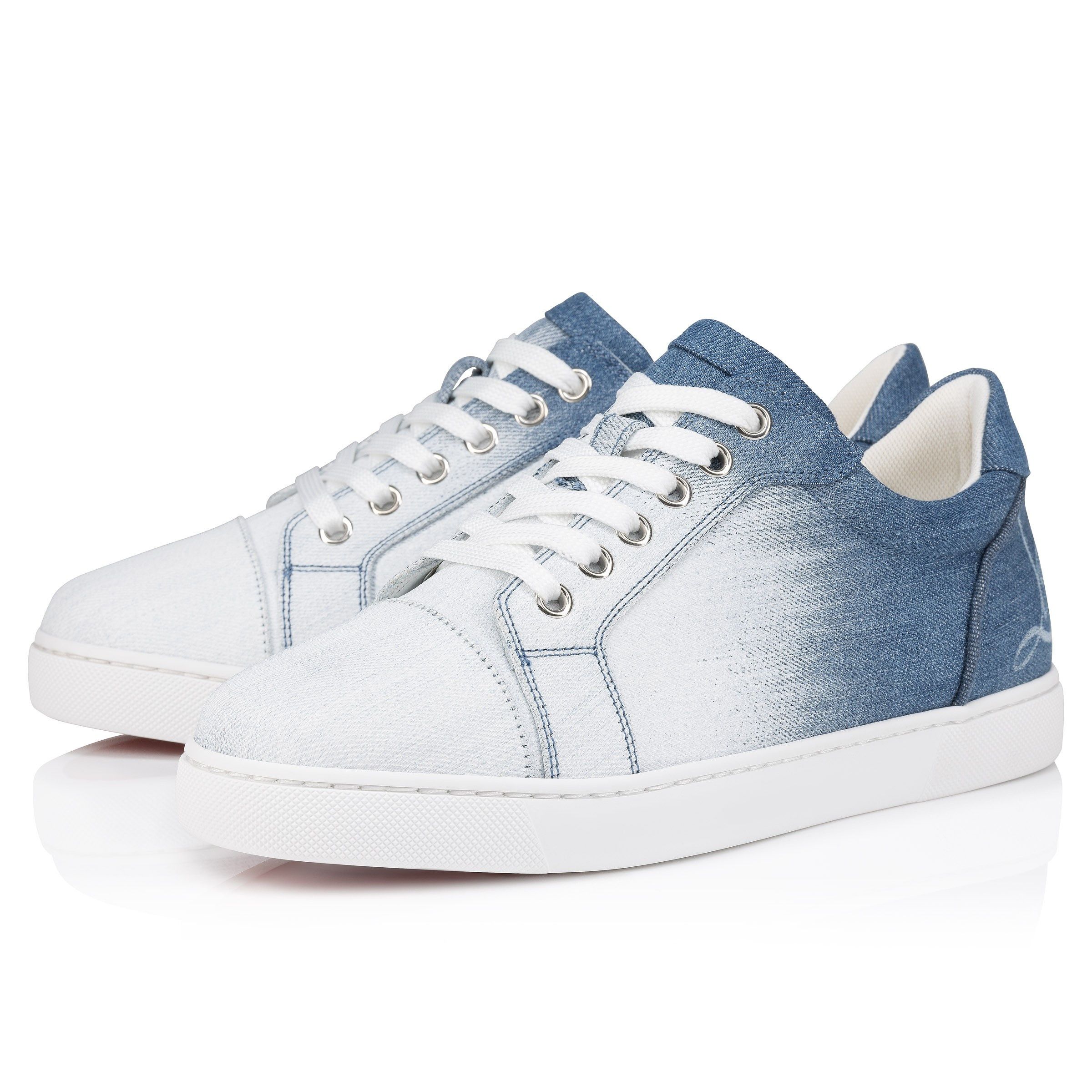 Christian Louboutin women's fun vieira denim Size US 10 / IT 40 - 1 Thumbnail