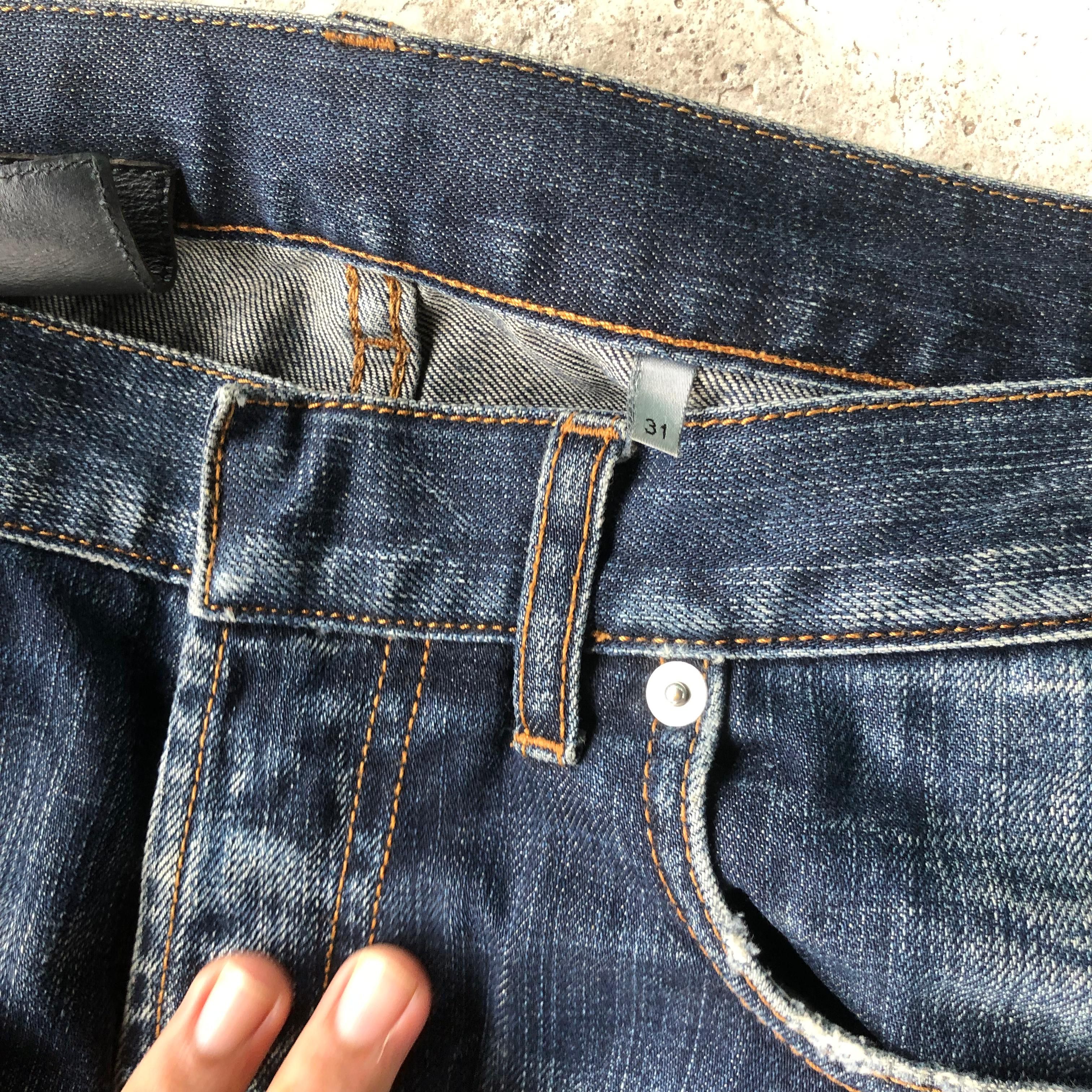 Dior × Hedi Slimane FW 07 Dior Hedi Slimane distressed Jeans Size US 31 - 7 Thumbnail